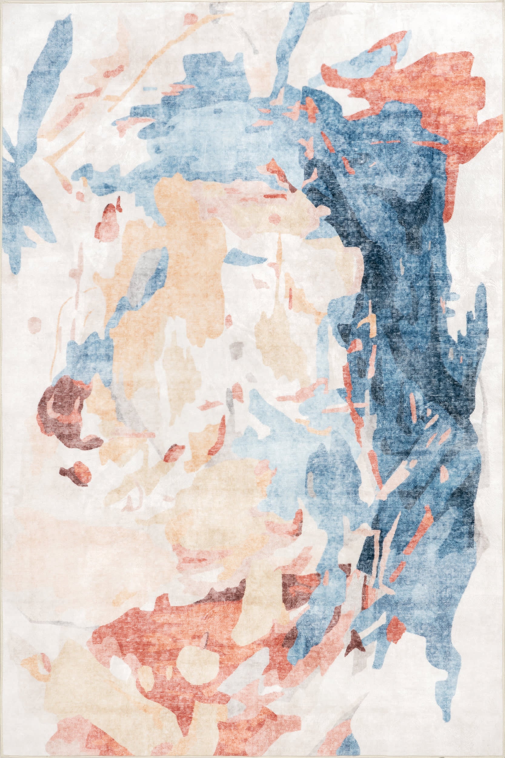 Vivienne Abstract Washable Rug | Multicolor