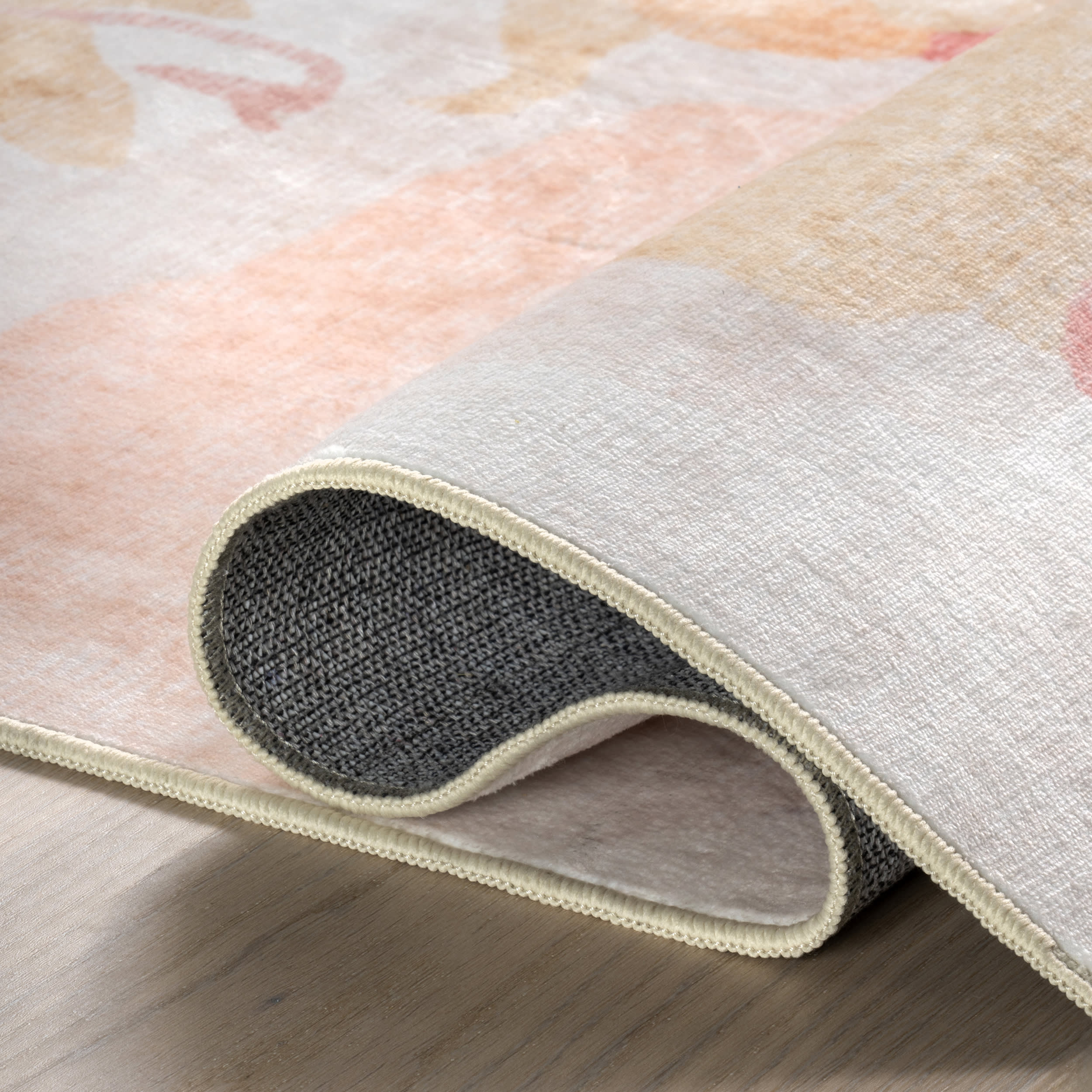 Vivienne Abstract Washable Rug | Multicolor - Image 9