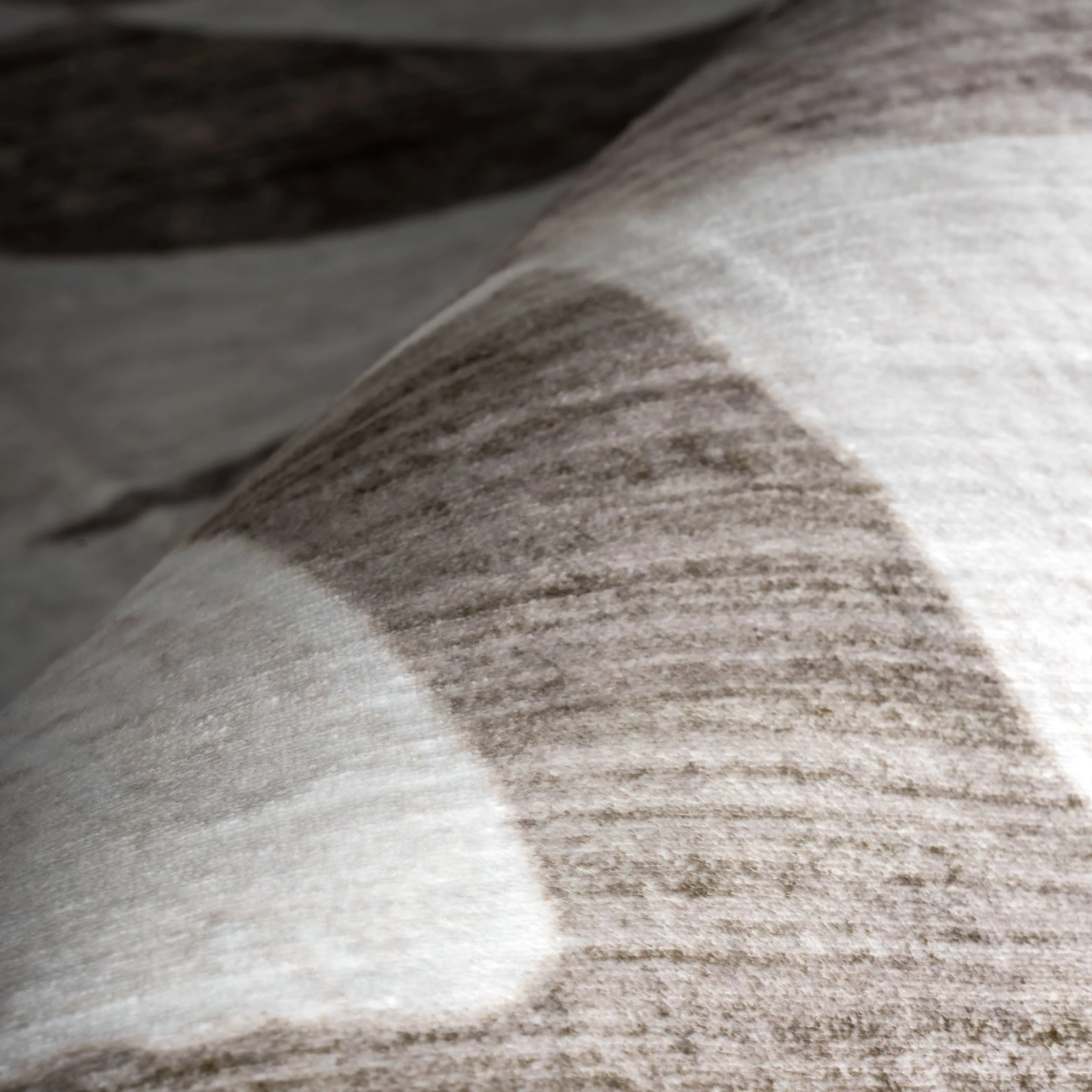 Lyra Abstract Washable Rug | Taupe - Image 3