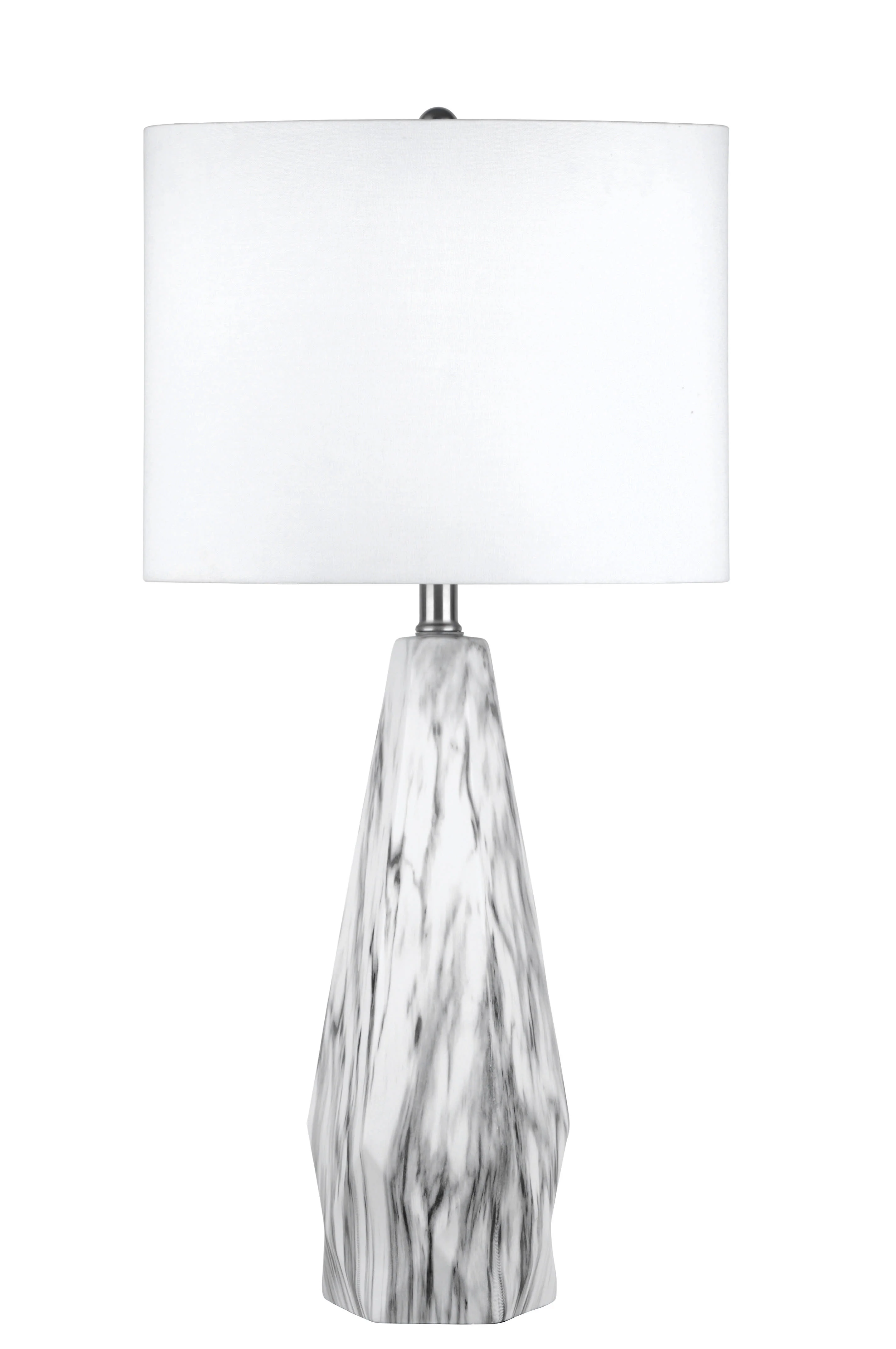 25-Inch Autumn Ceramic Table Lamp | Marble