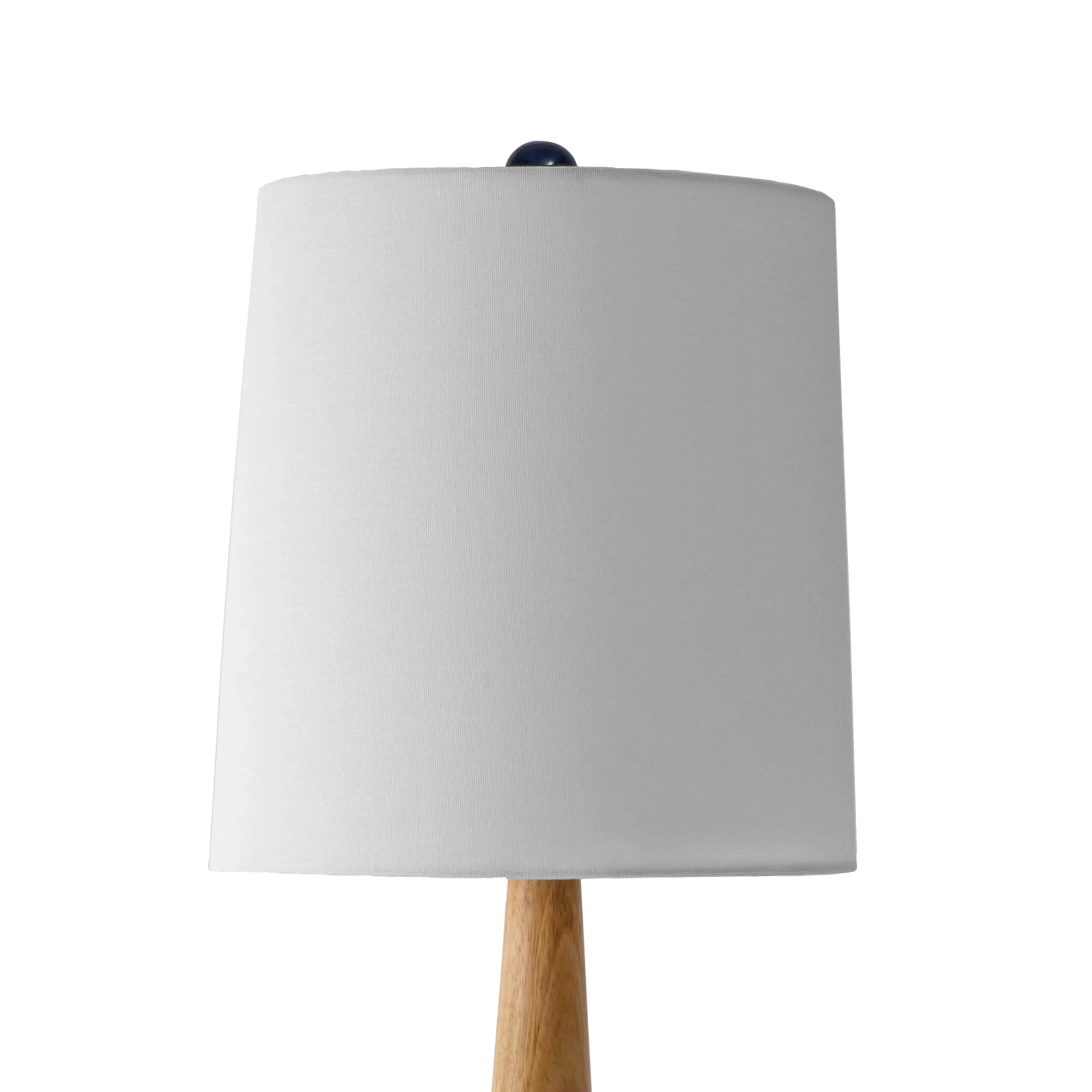 25-inch Kayla Ogee Ceramic Vase Table Lamp | Navy - Image 5