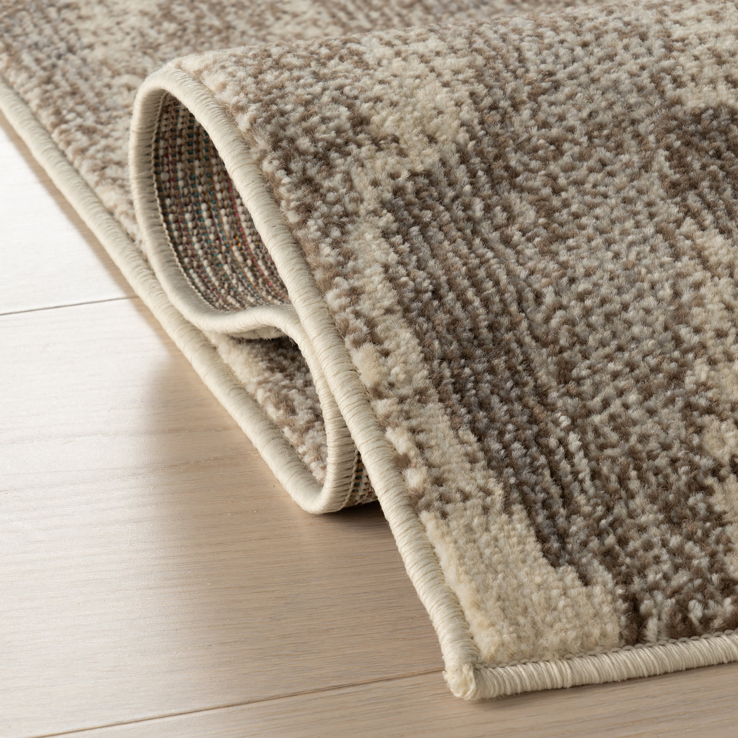 Abstract Floral Rug | Grey - Image 11
