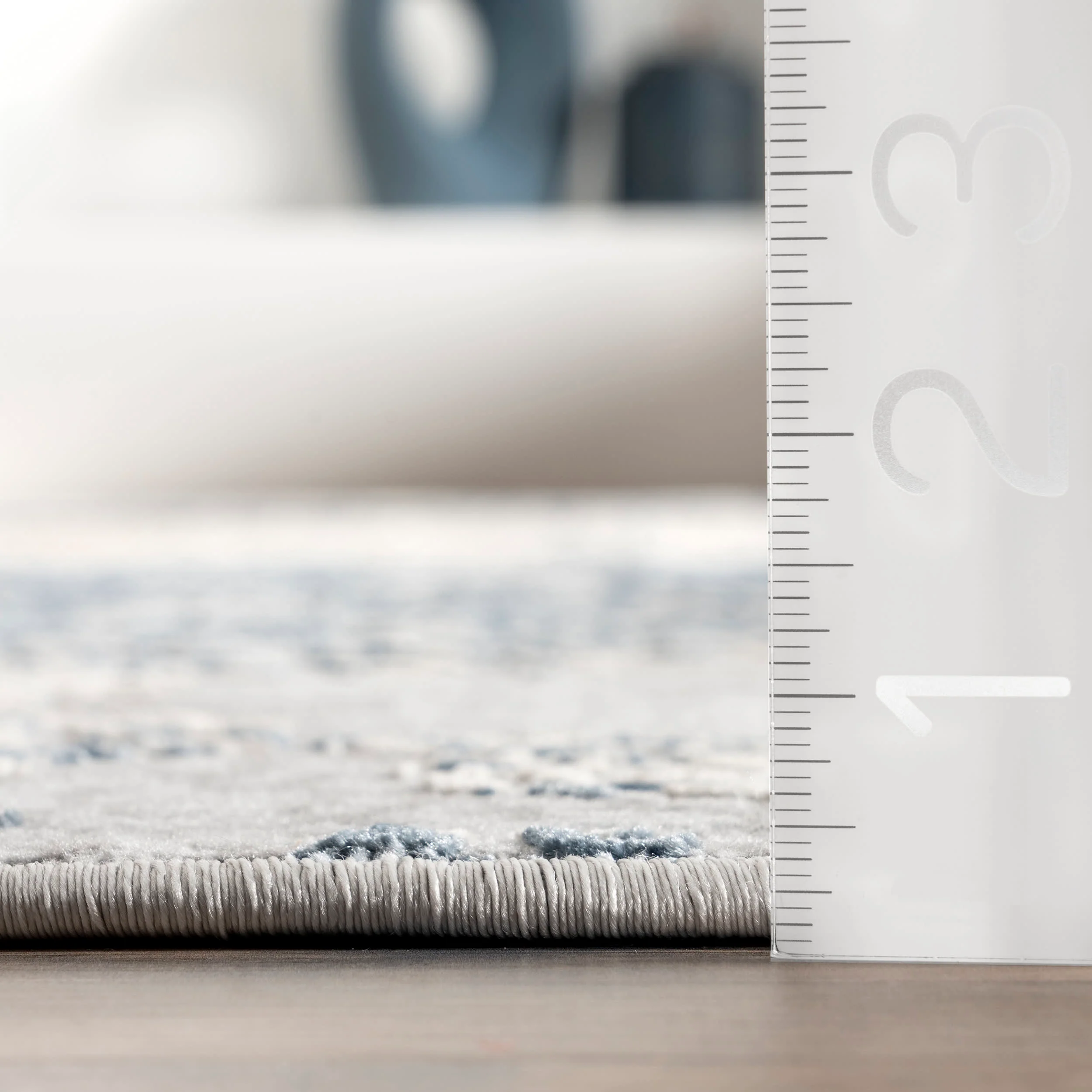 Abstract Jungle Rug | Blue - Image 5