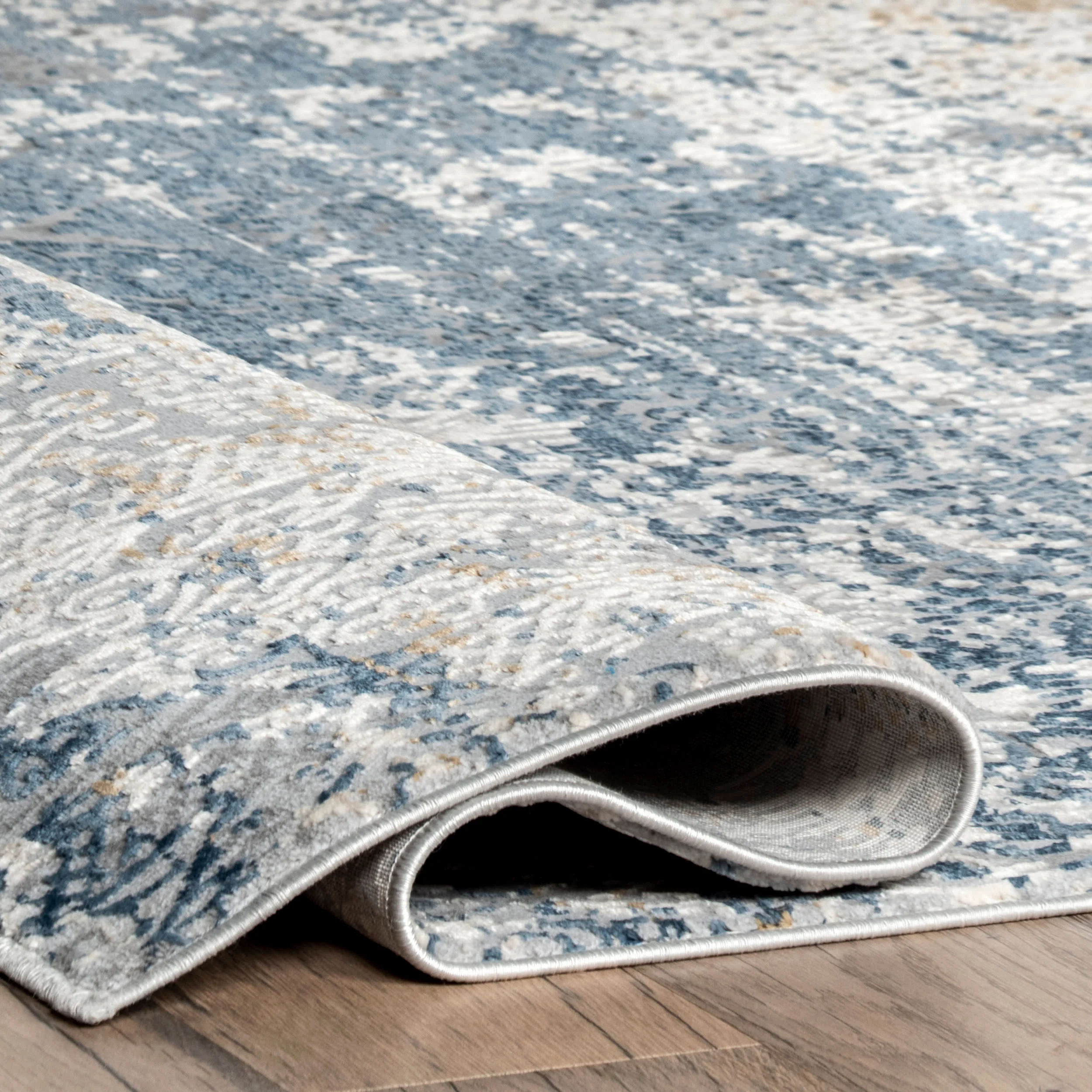 Abstract Jungle Rug | Blue - Image 6