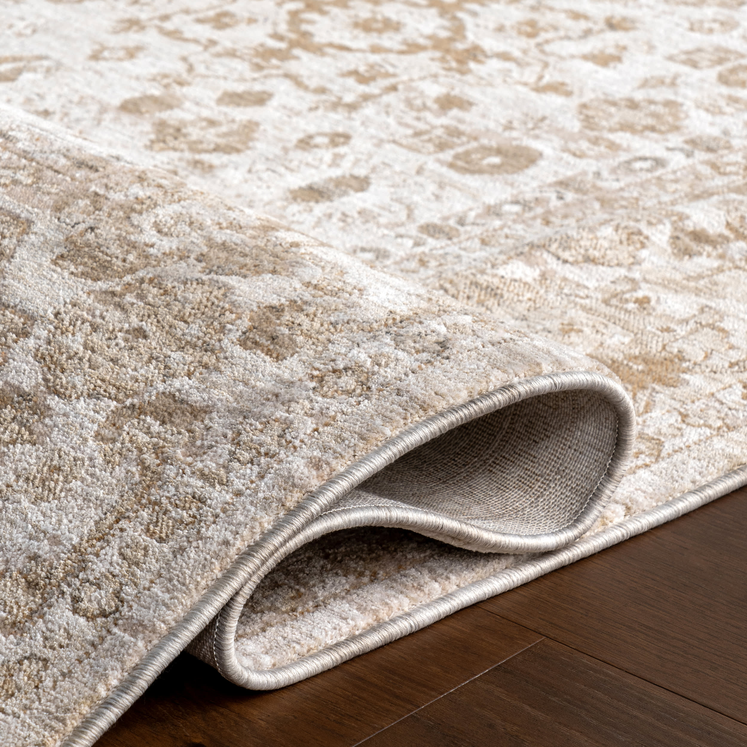 Adah Vintage Rug | Taupe - Image 9