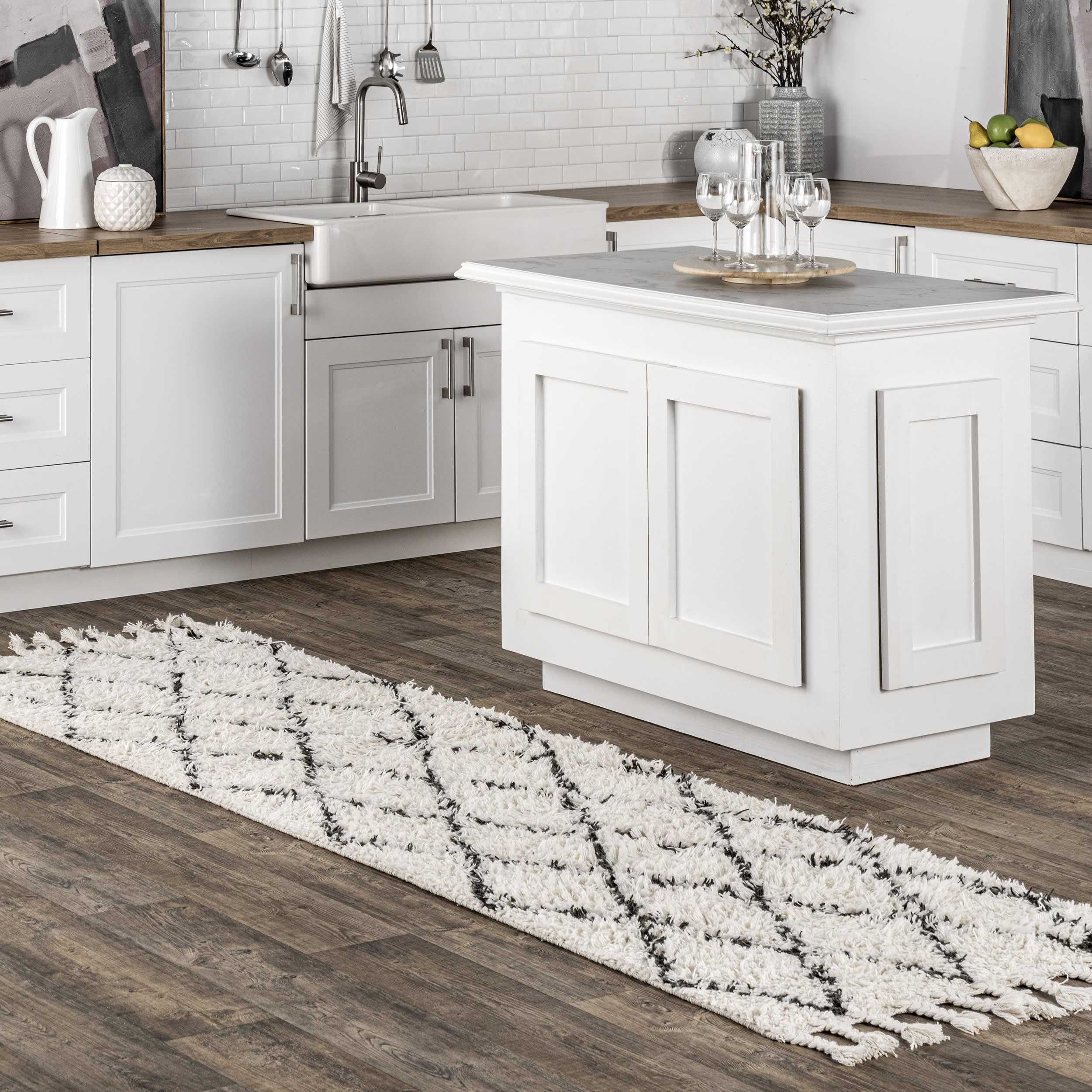 Adair Shag Rug | Natural - Image 2