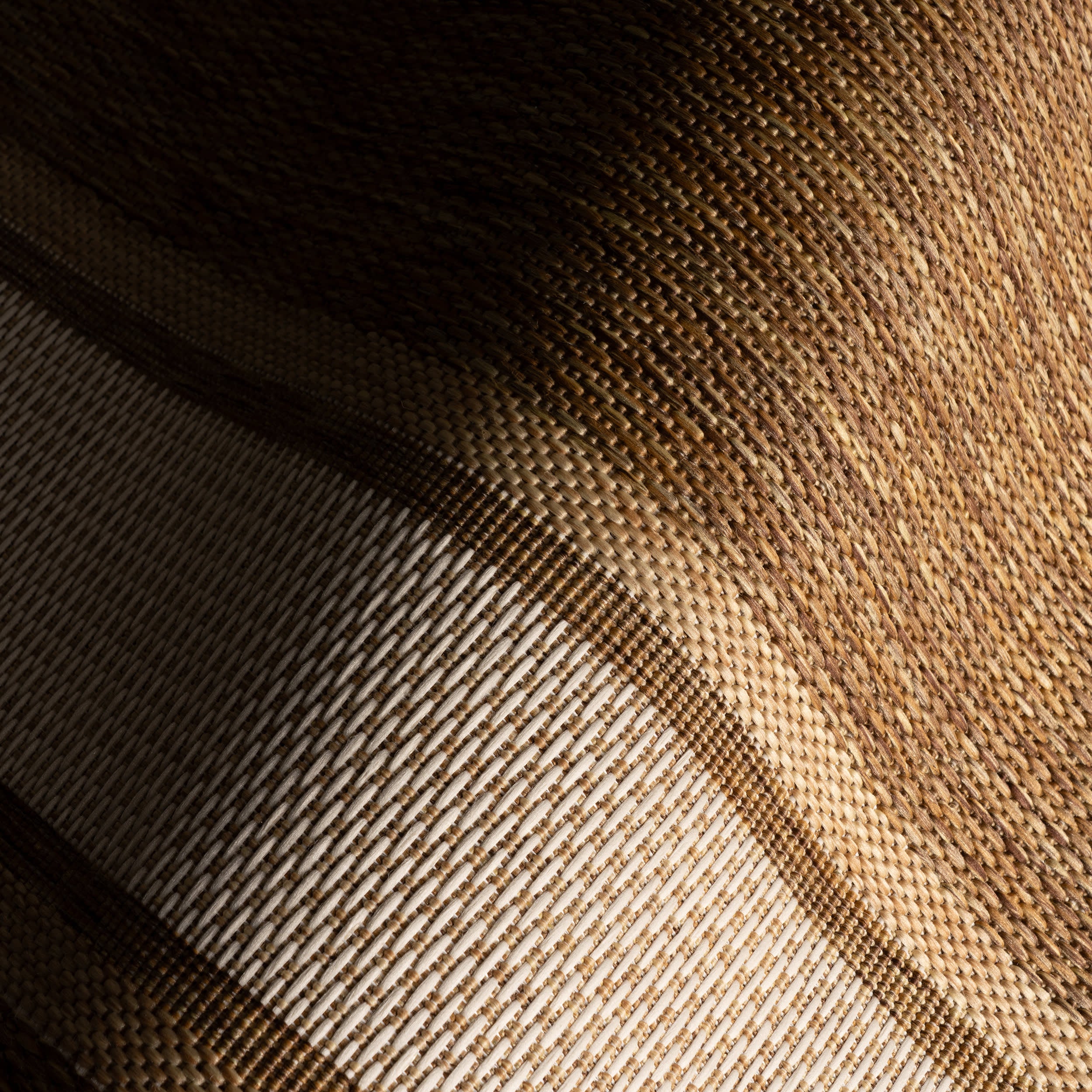 Aeli Modern Bordered Indoor/Outdoor Rug | Brown - Image 3