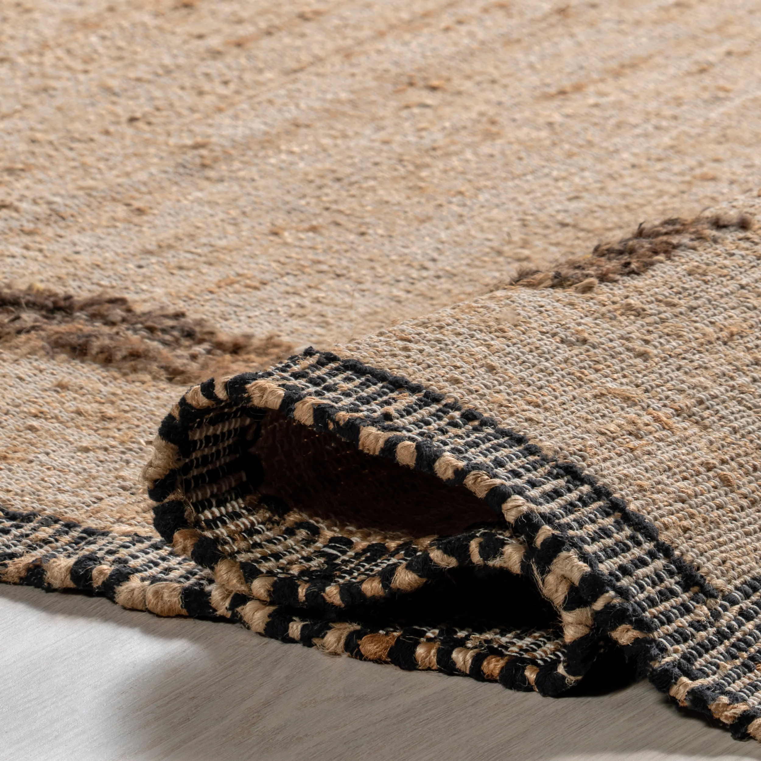 Agora Jute and Wool Rug | Natural - Image 6