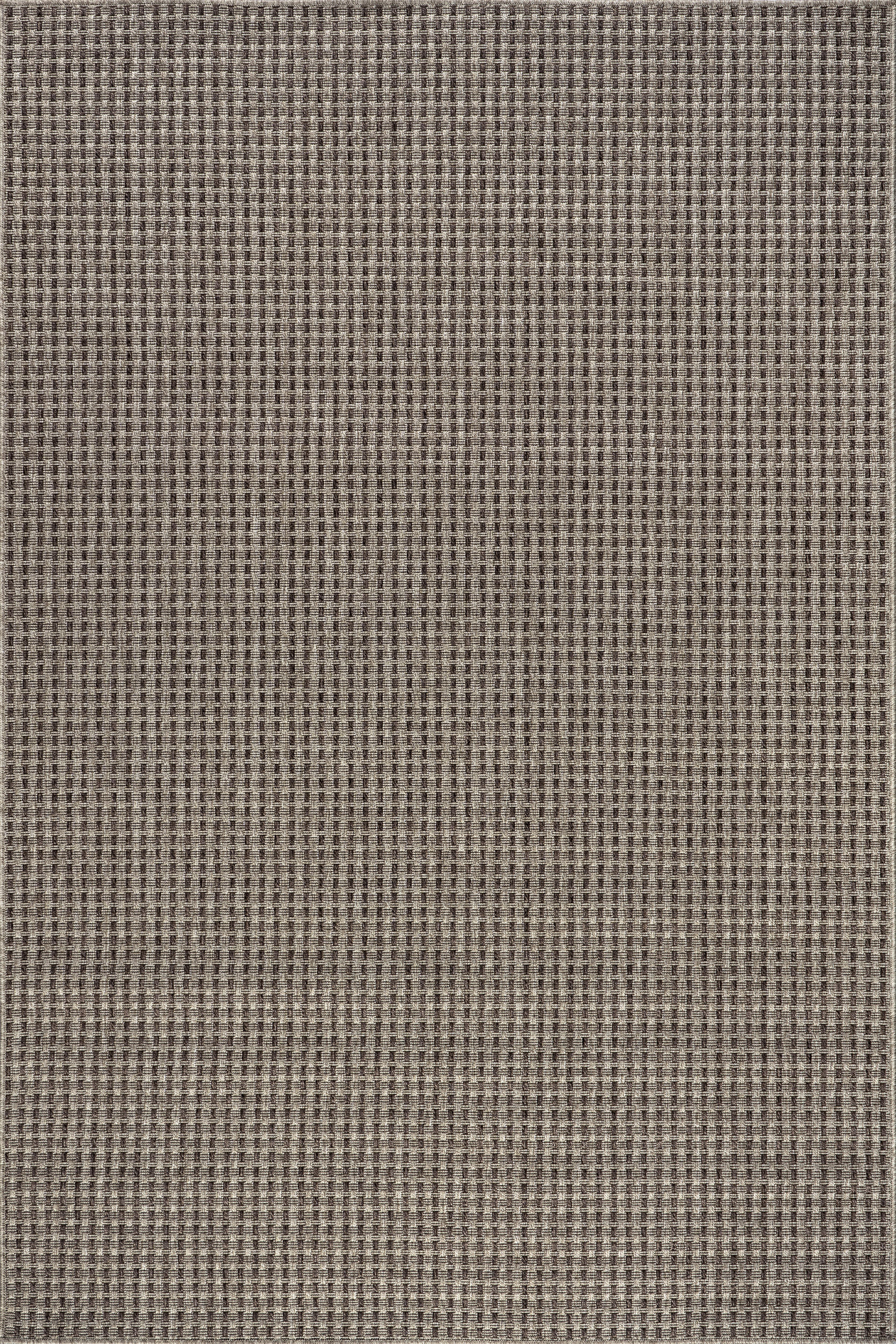 Alayna Textured Geometric Indoor/Outdoor Rug | Light Grey