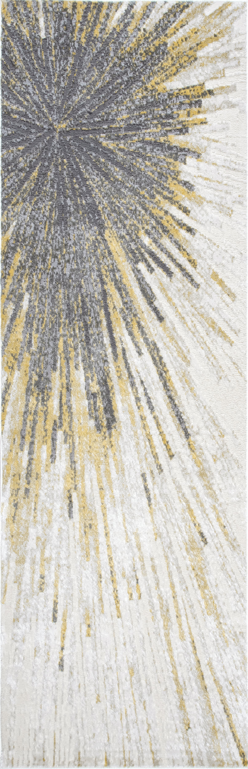 Alessia Splash Abstract Rug | Gold