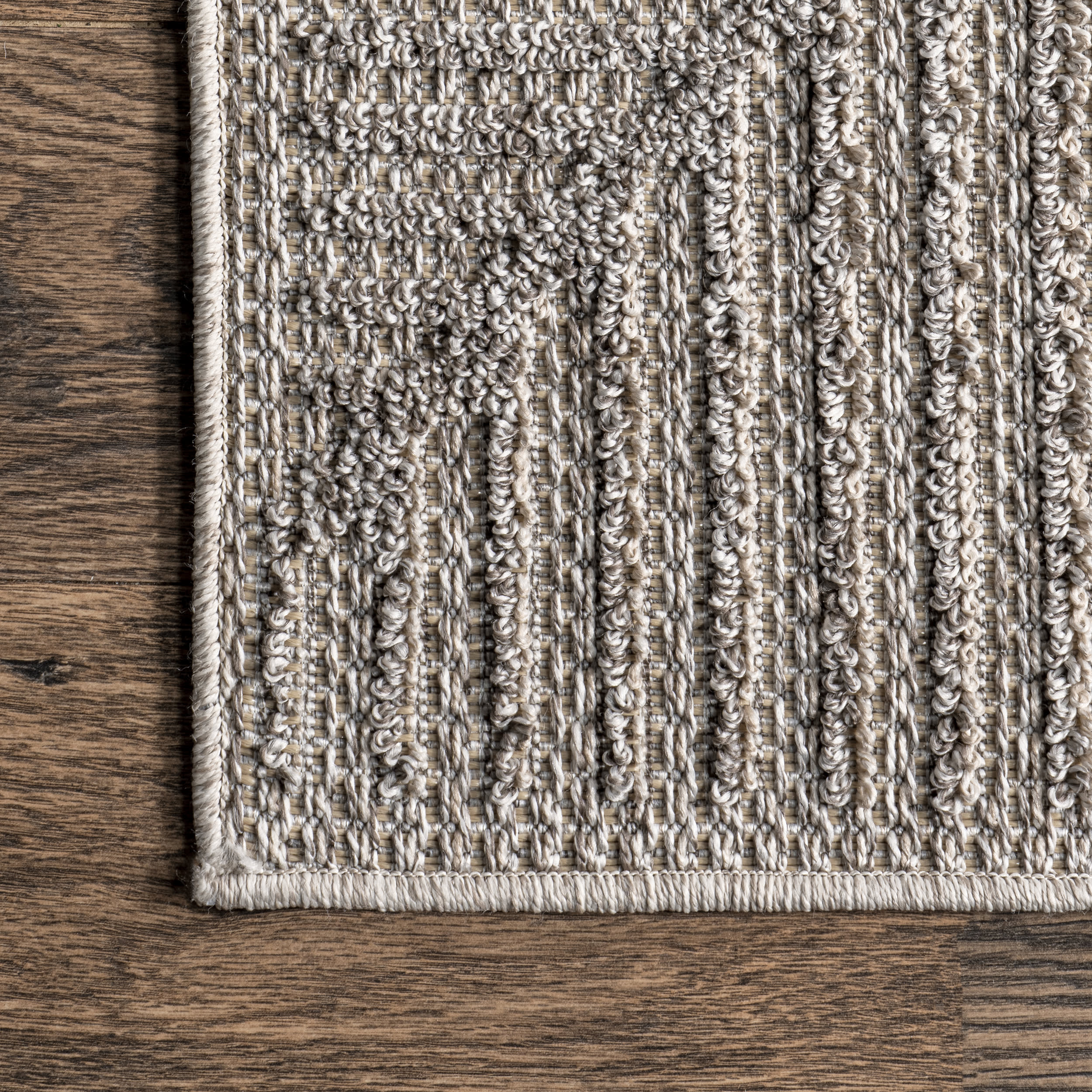 Alexa Trellis Indoor/Outdoor Rug | Beige - Image 3