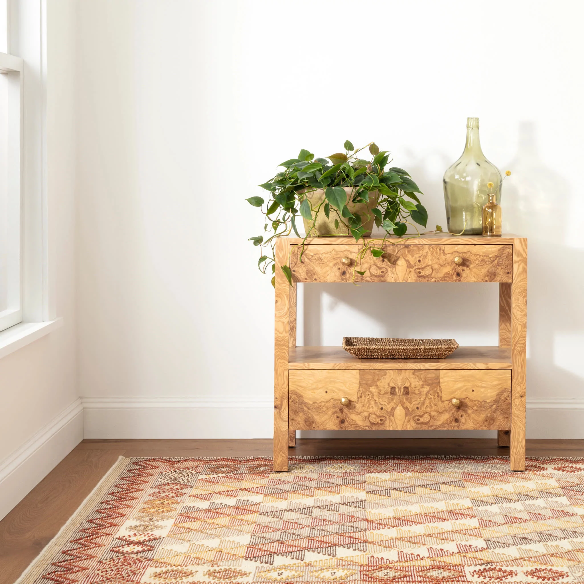 Alford Handwoven Wool Rug | Multi - Image 3