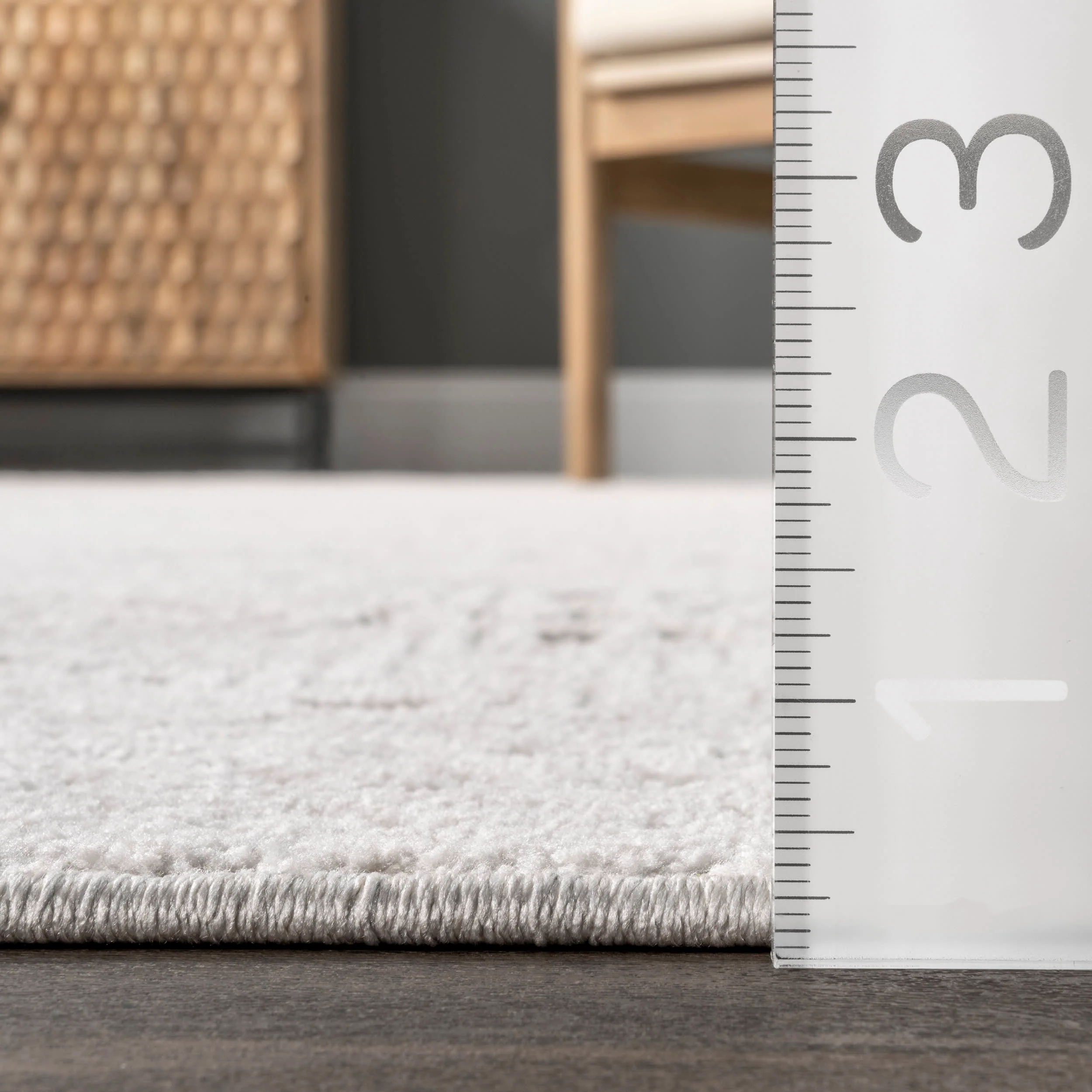Alina Paneled Textured Indoor/Outdoor Rug | Grey - Image 5