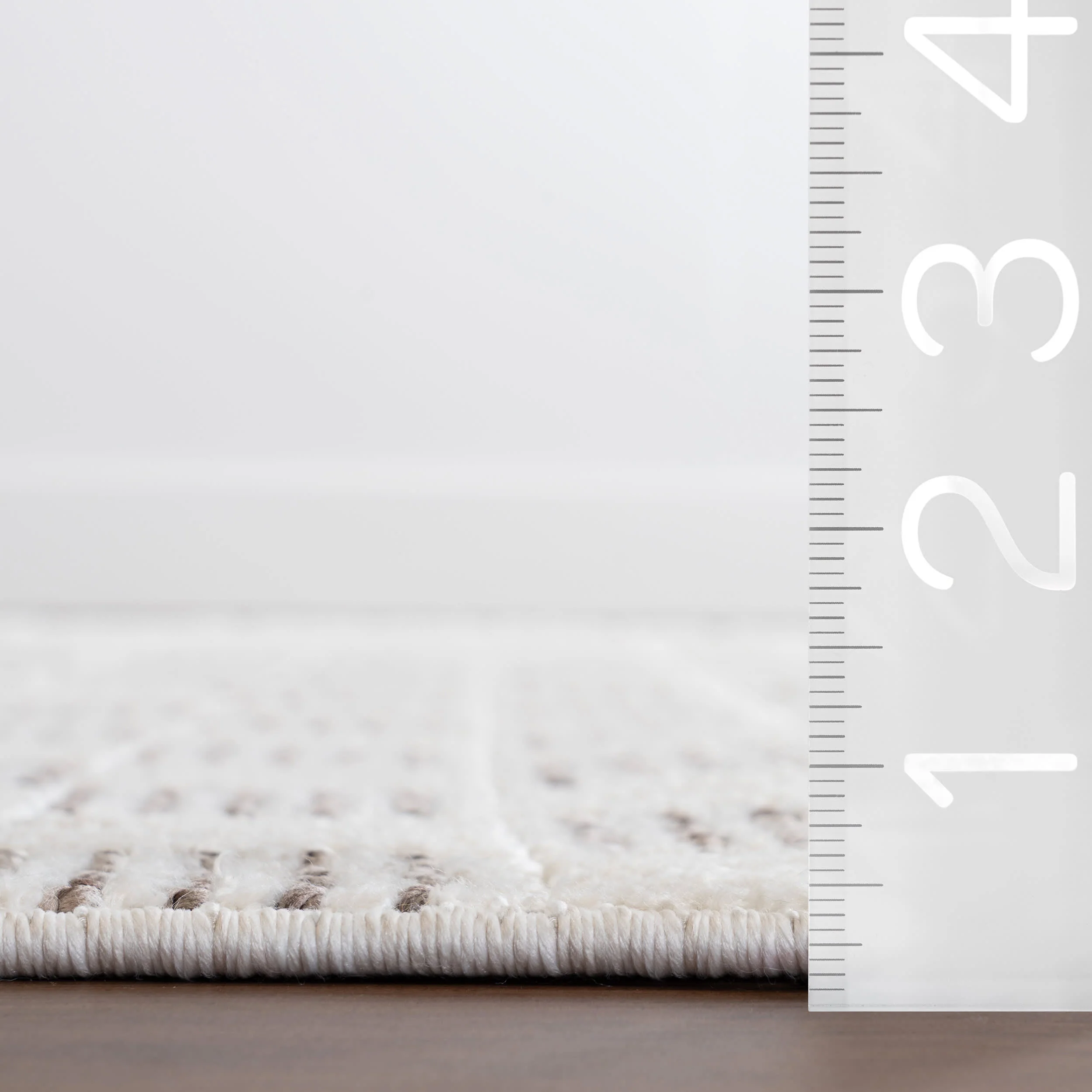 Aliyah Geometric Rug | Ivory - Image 6