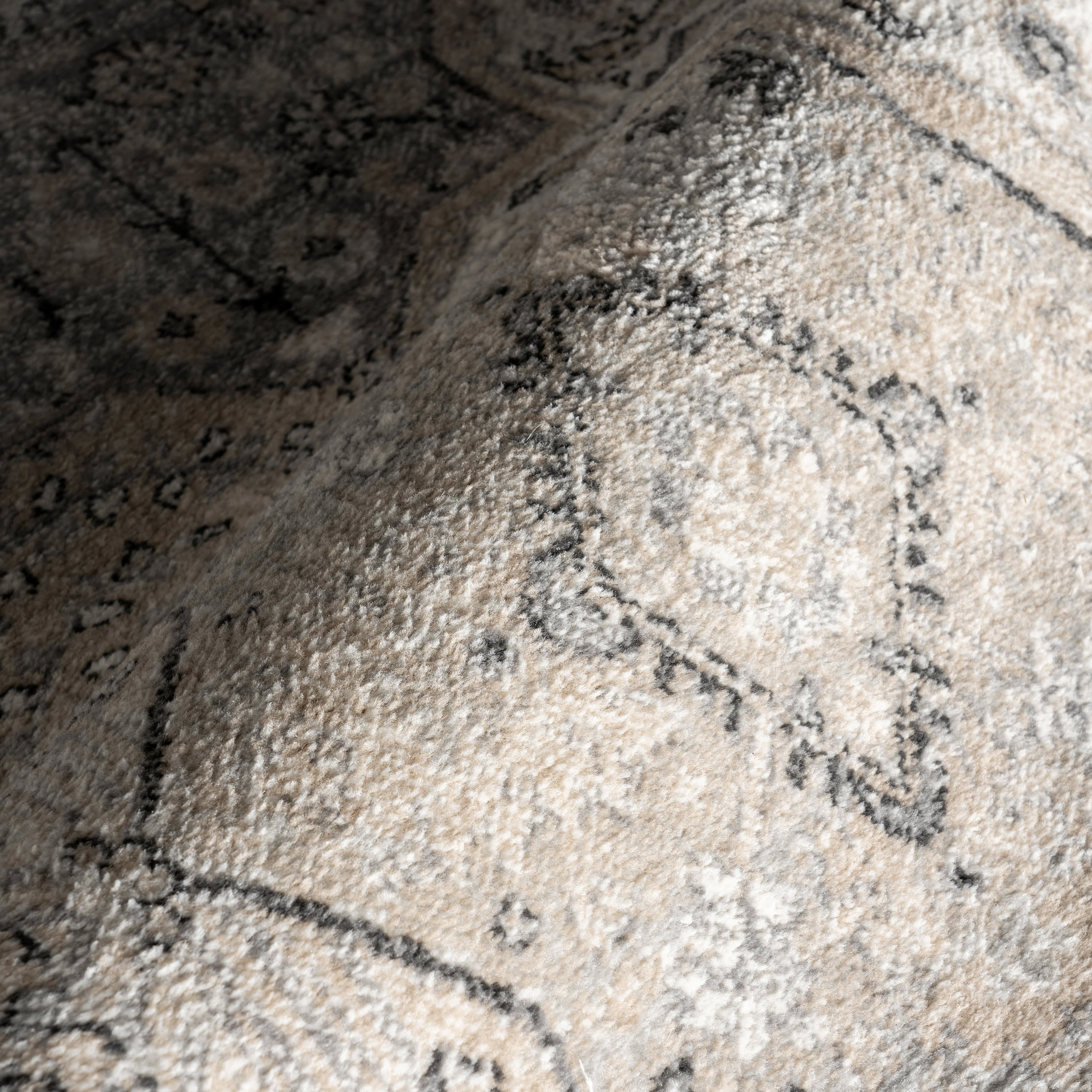 Aliza Medallion Rug | Grey - Image 3