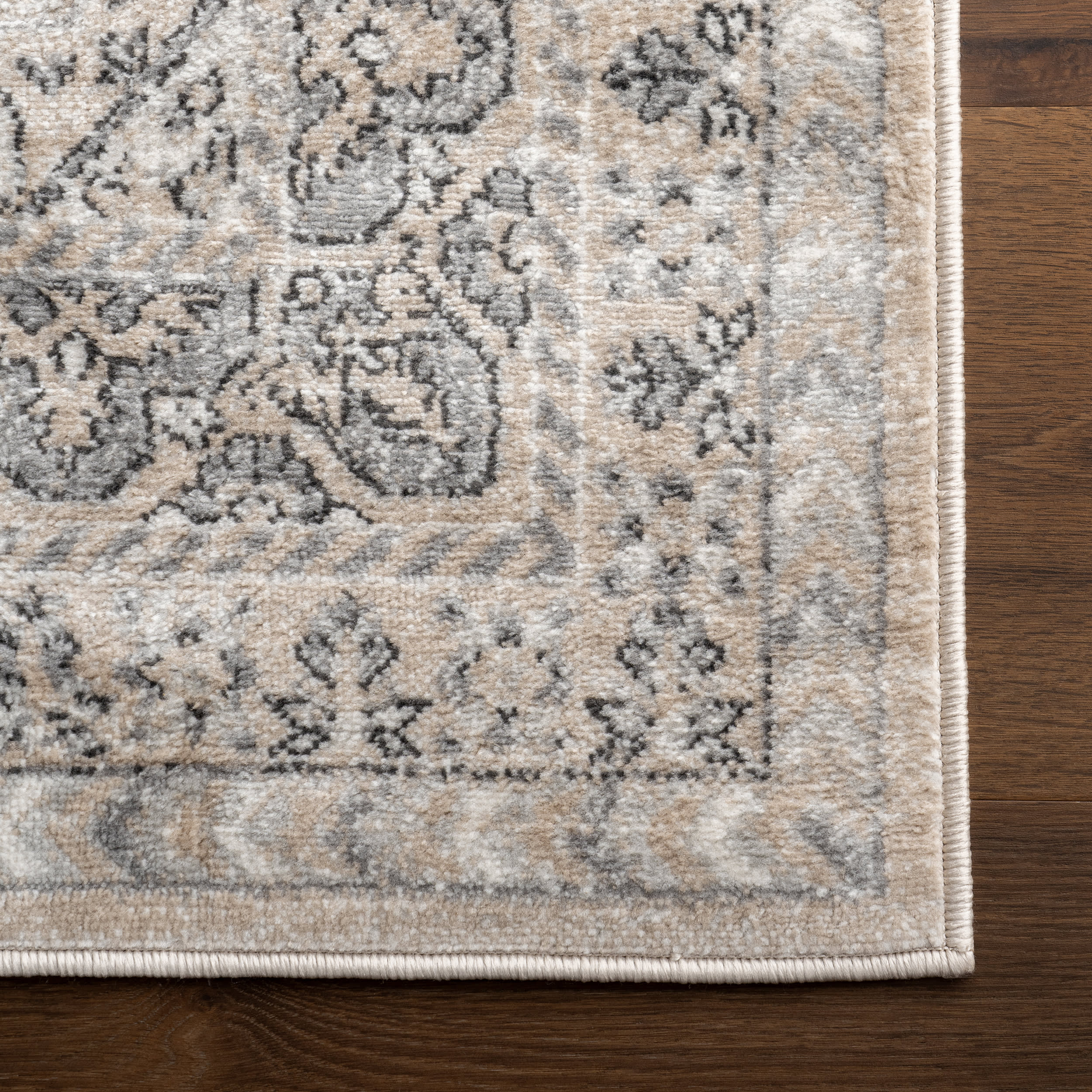 Aliza Medallion Rug | Grey - Image 4