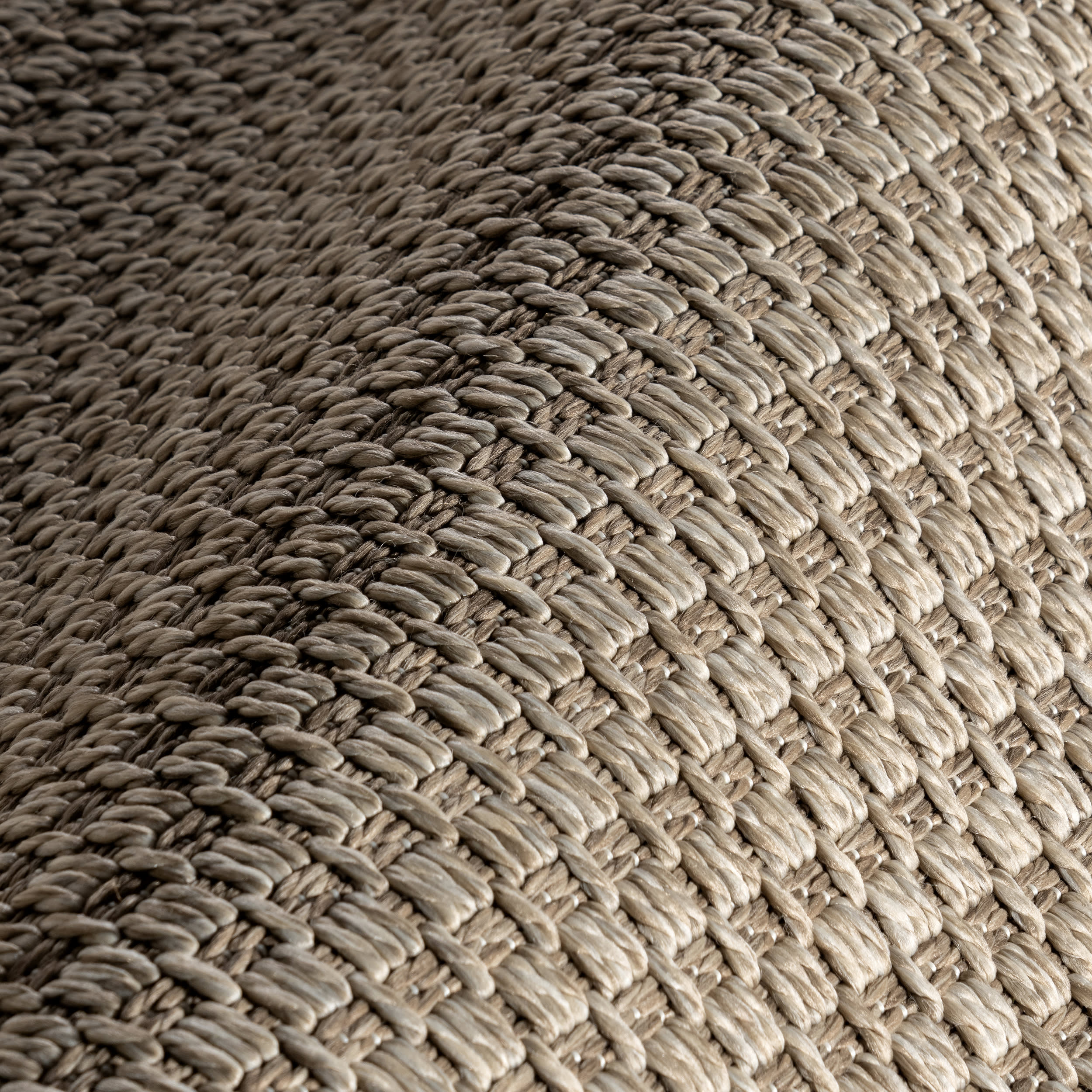 Alora Textured Geometric Indoor/Outdoor Rug | Neutral - Image 3