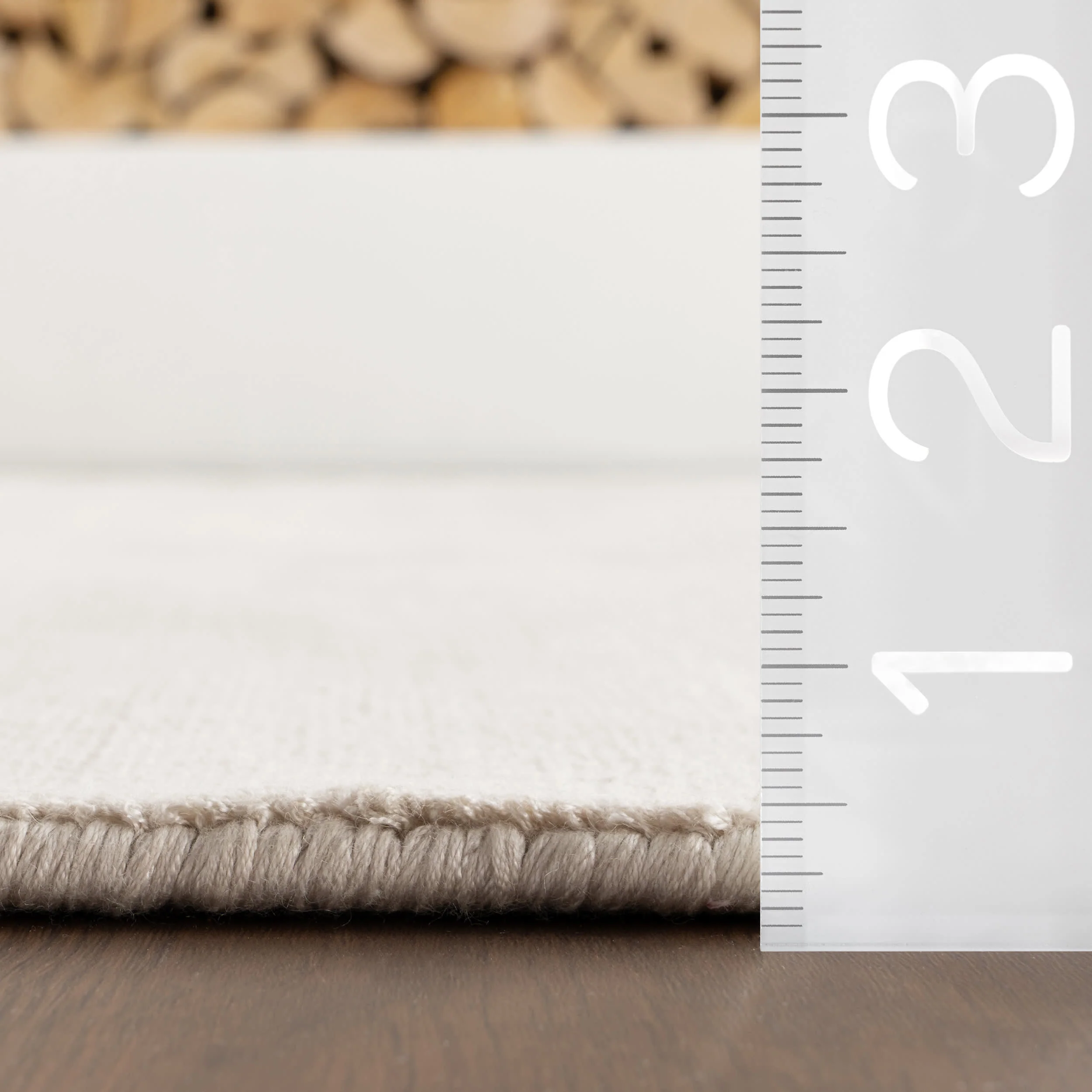 Alva Hand Loom Knotted Viscose Rug | Sand - Image 7