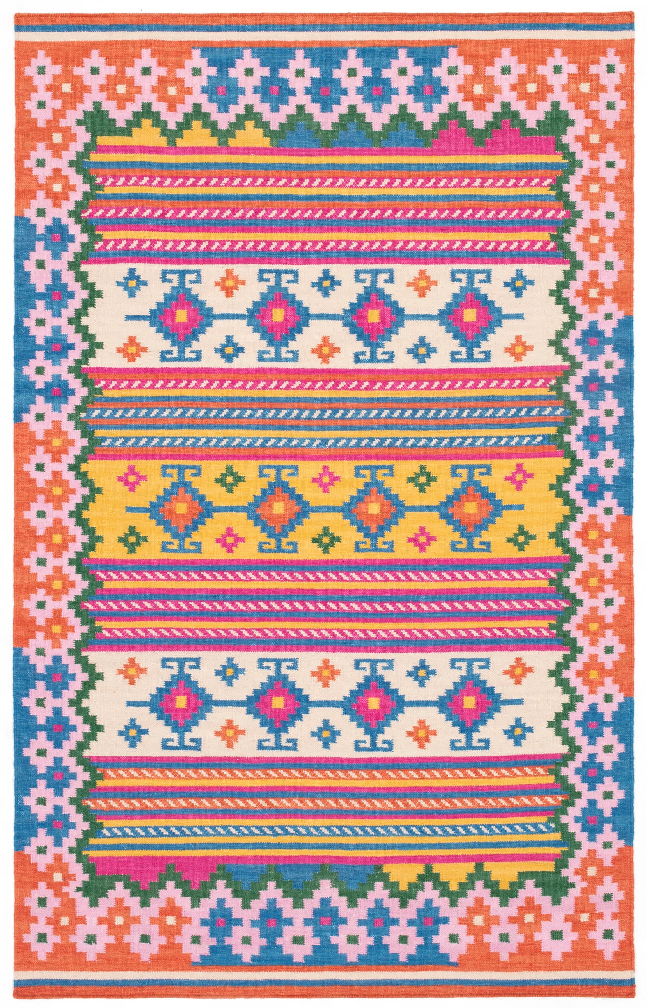 Amalfi Handwoven Wool Rug | Multi