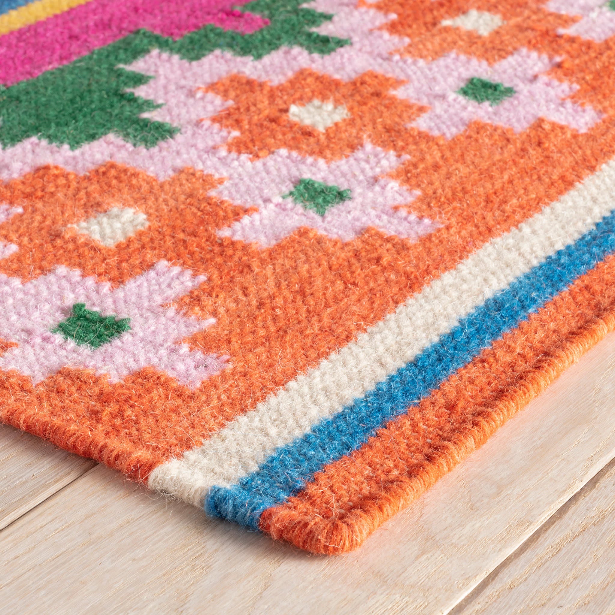 Amalfi Handwoven Wool Rug | Multi - Image 4