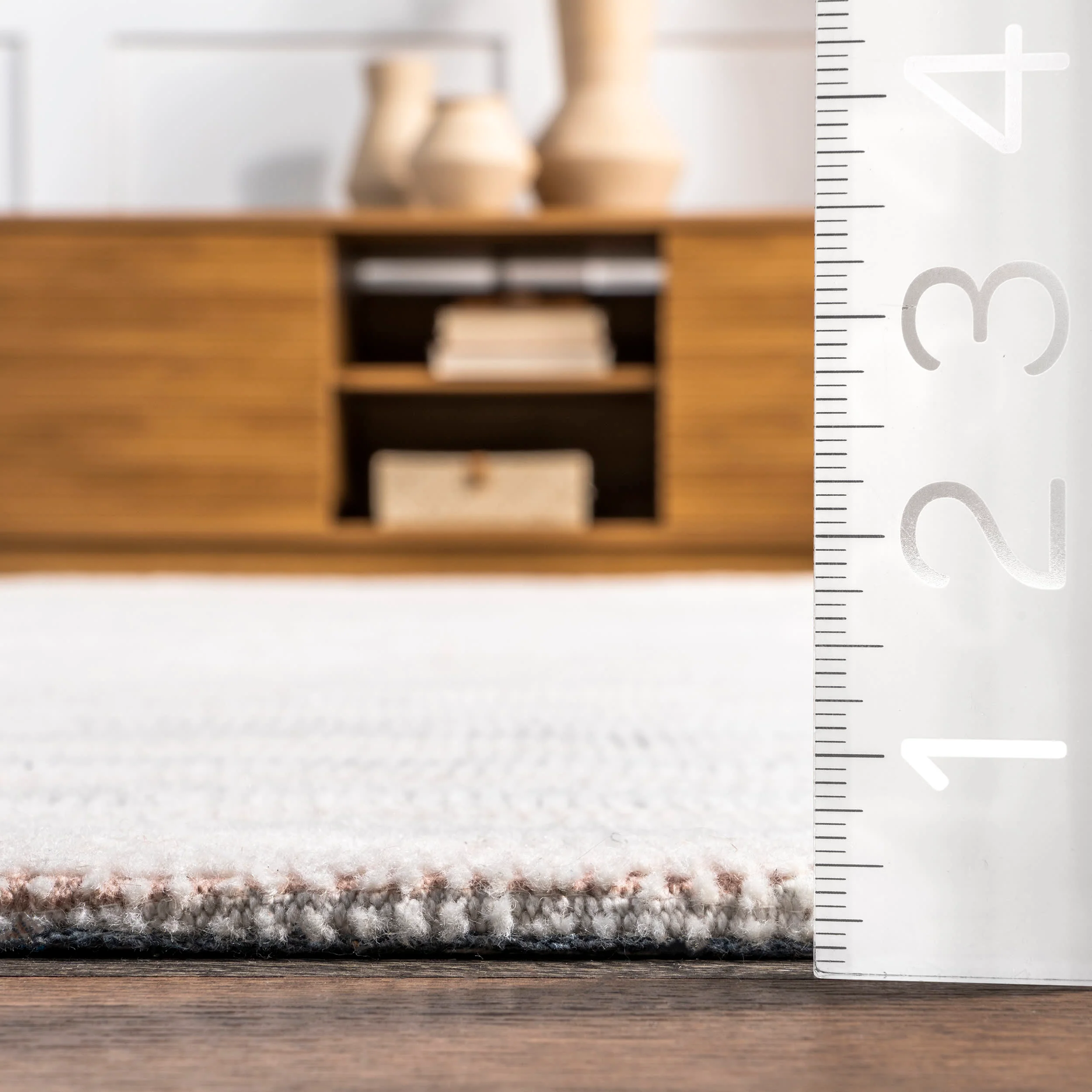 Amalie Tufted Retro Rug | Grey - Image 5