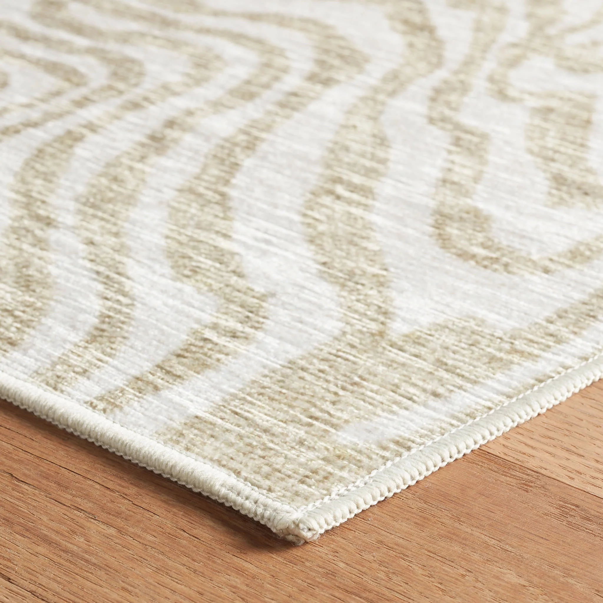 Amber Machine Washable Rug by Bunny Williams | Natural - Image 5