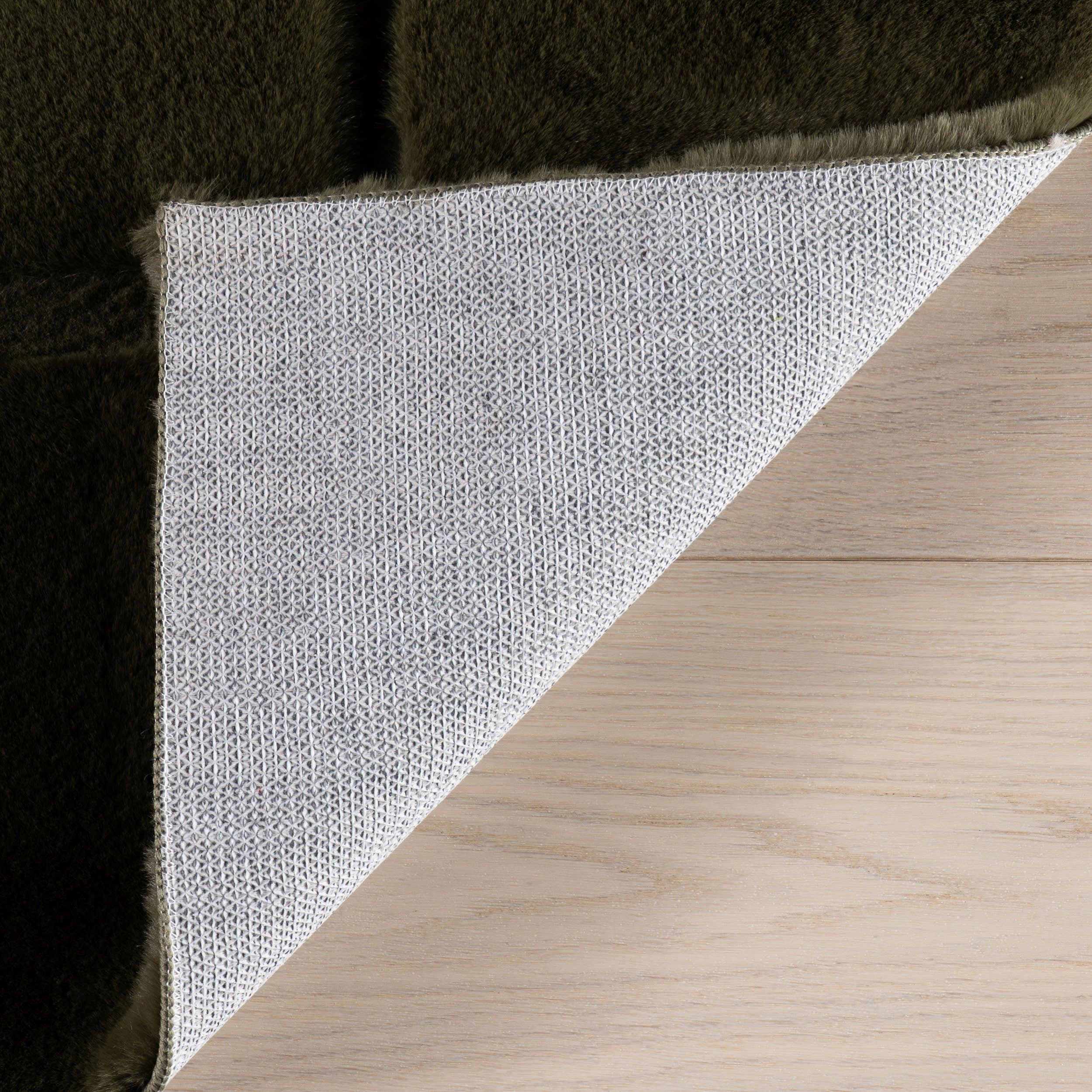 Amberly Solid Cloud Washable Rug | Green - Image 8