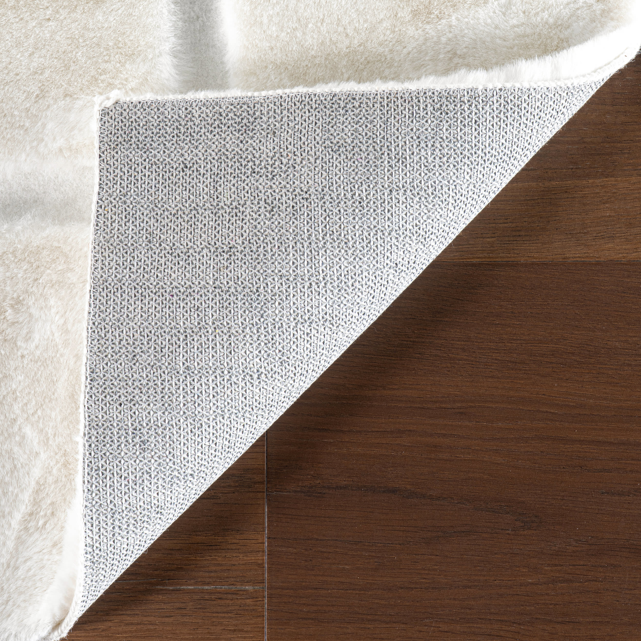 Amberly Solid Cloud Washable Rug | Off White - Image 8