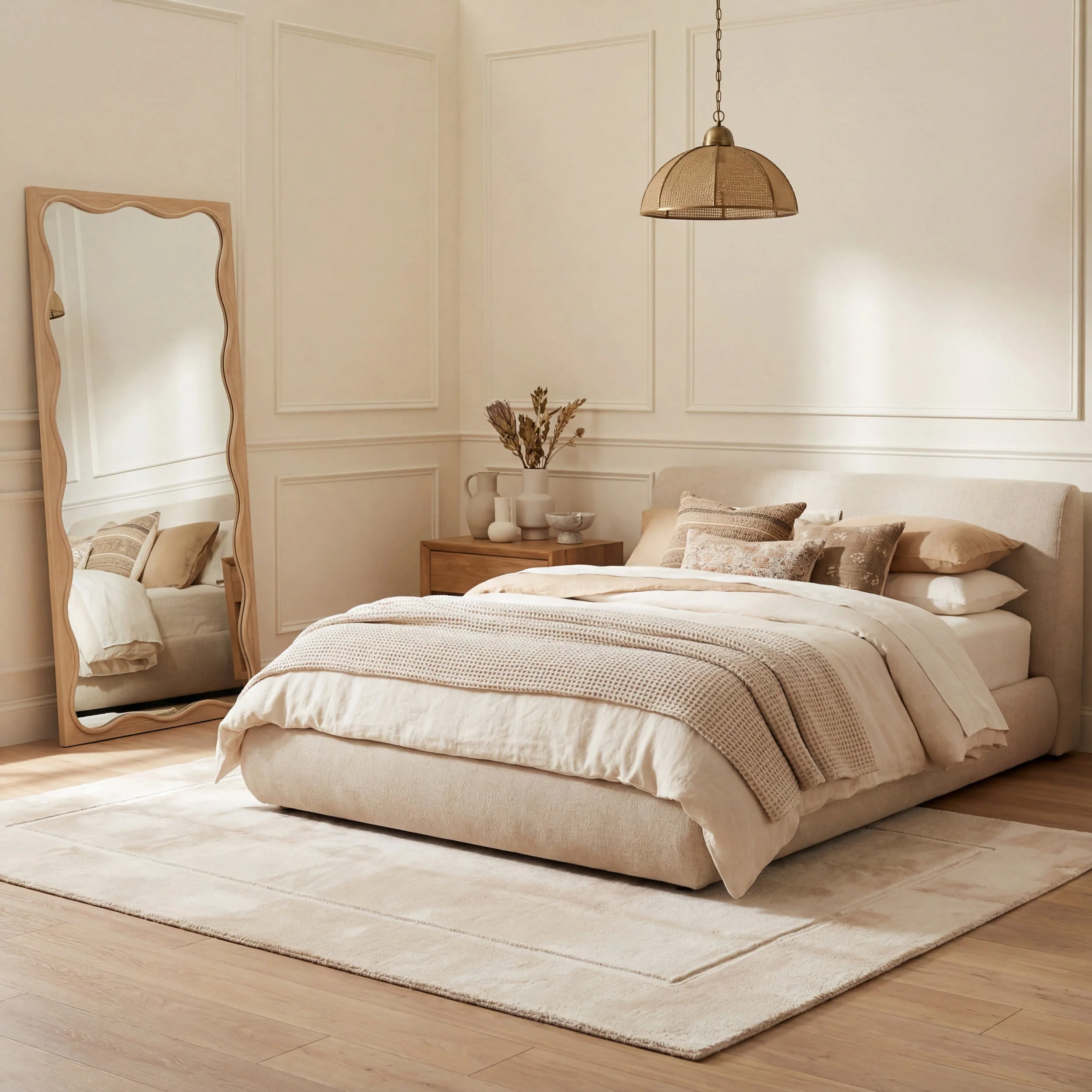 Amberly Solid Cloud Washable Rug | Sand - Image 10