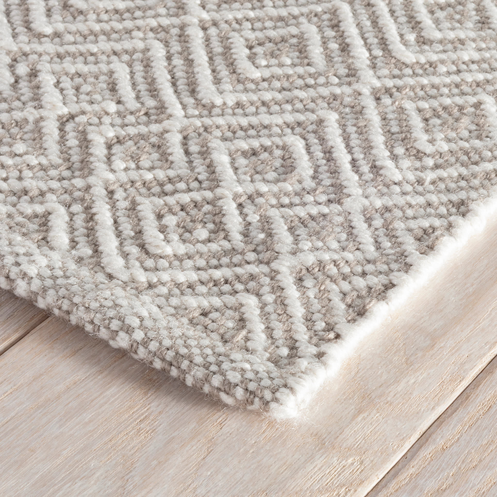 Annabelle Handwoven Indoor/Outdoor Rug | Grey - Image 4