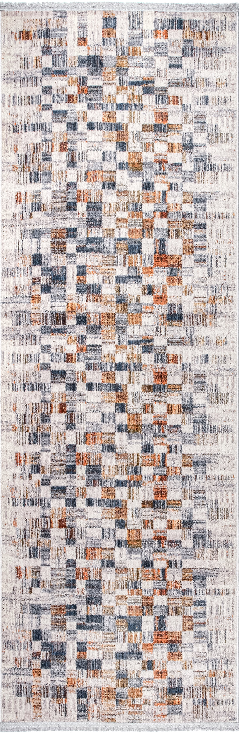 Annika Abstract Checkered Rug | Beige