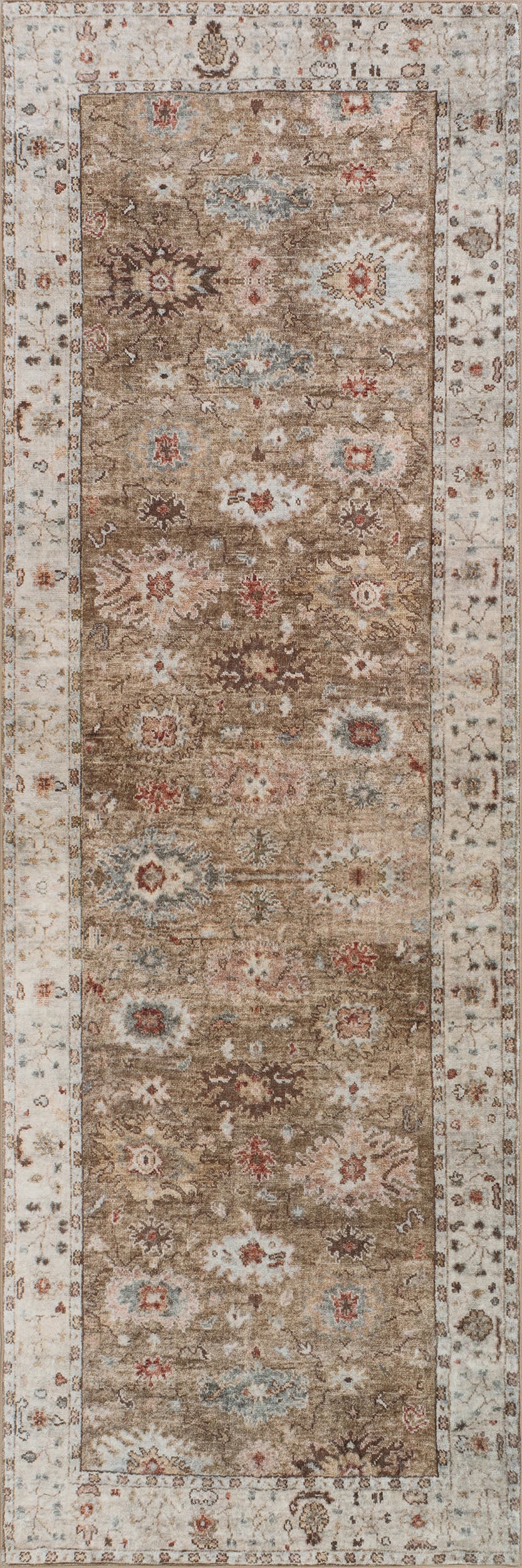 Anoukis Washable Rug | Brown