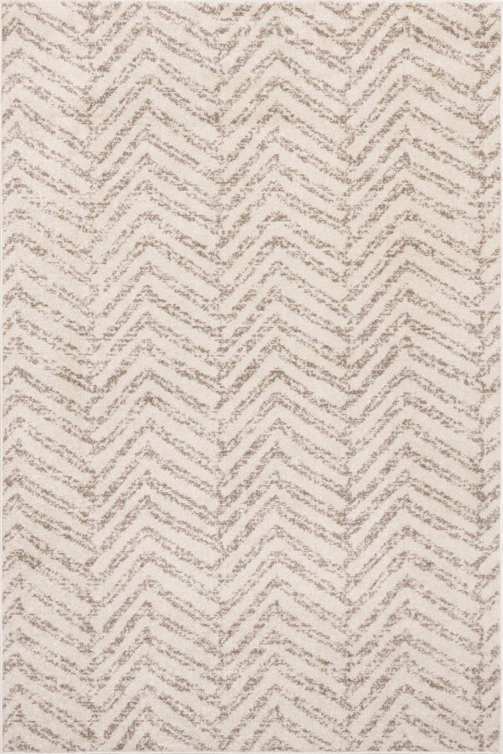 Antique Chevron Rug | Beige