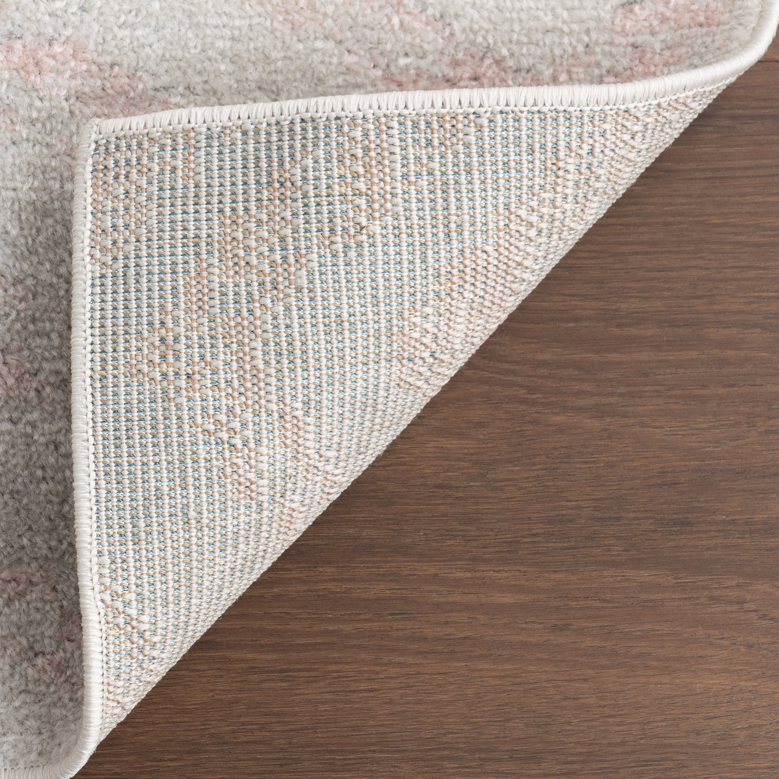 Antique Chevron Rug | Pink - Image 7