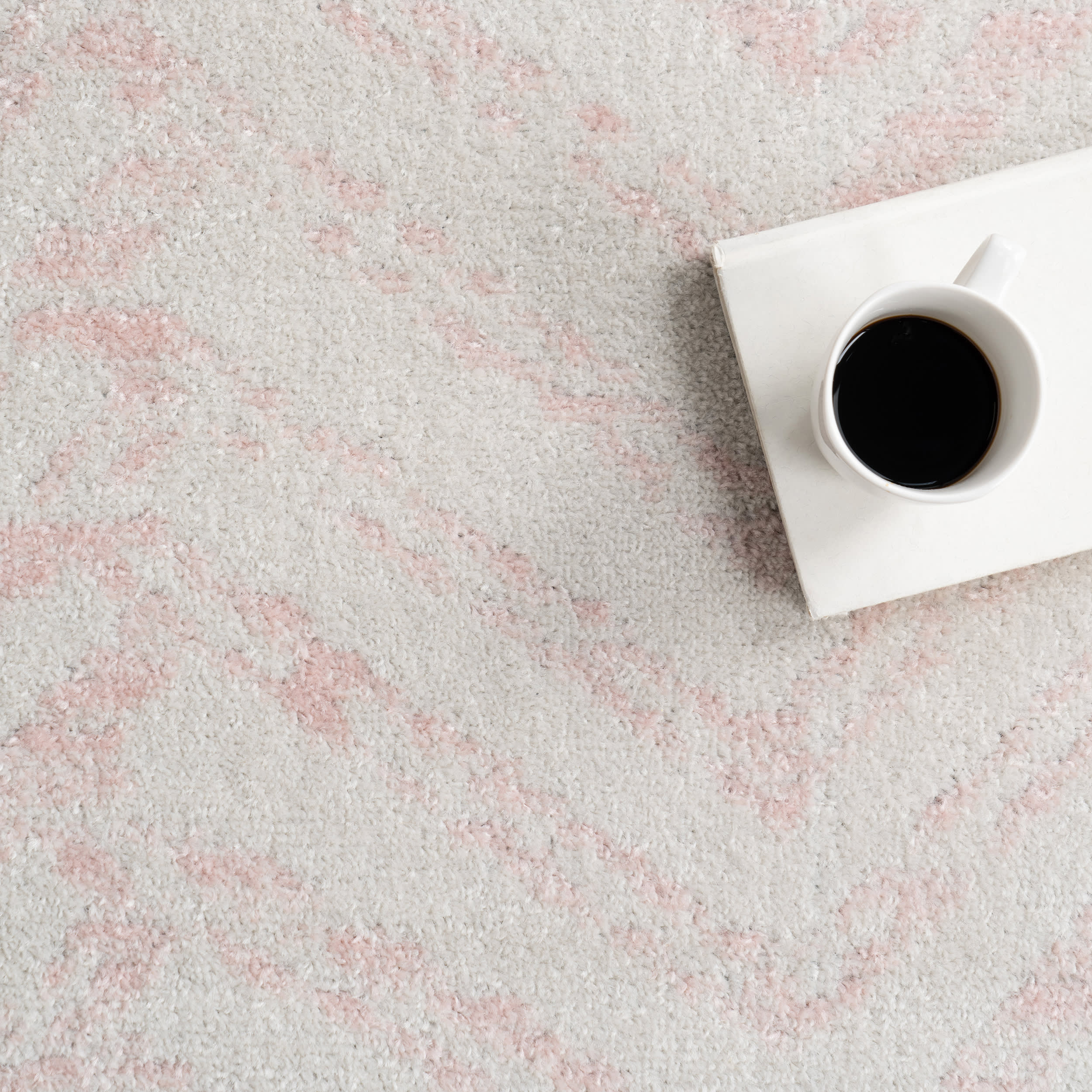 Antique Chevron Rug | Pink - Image 8