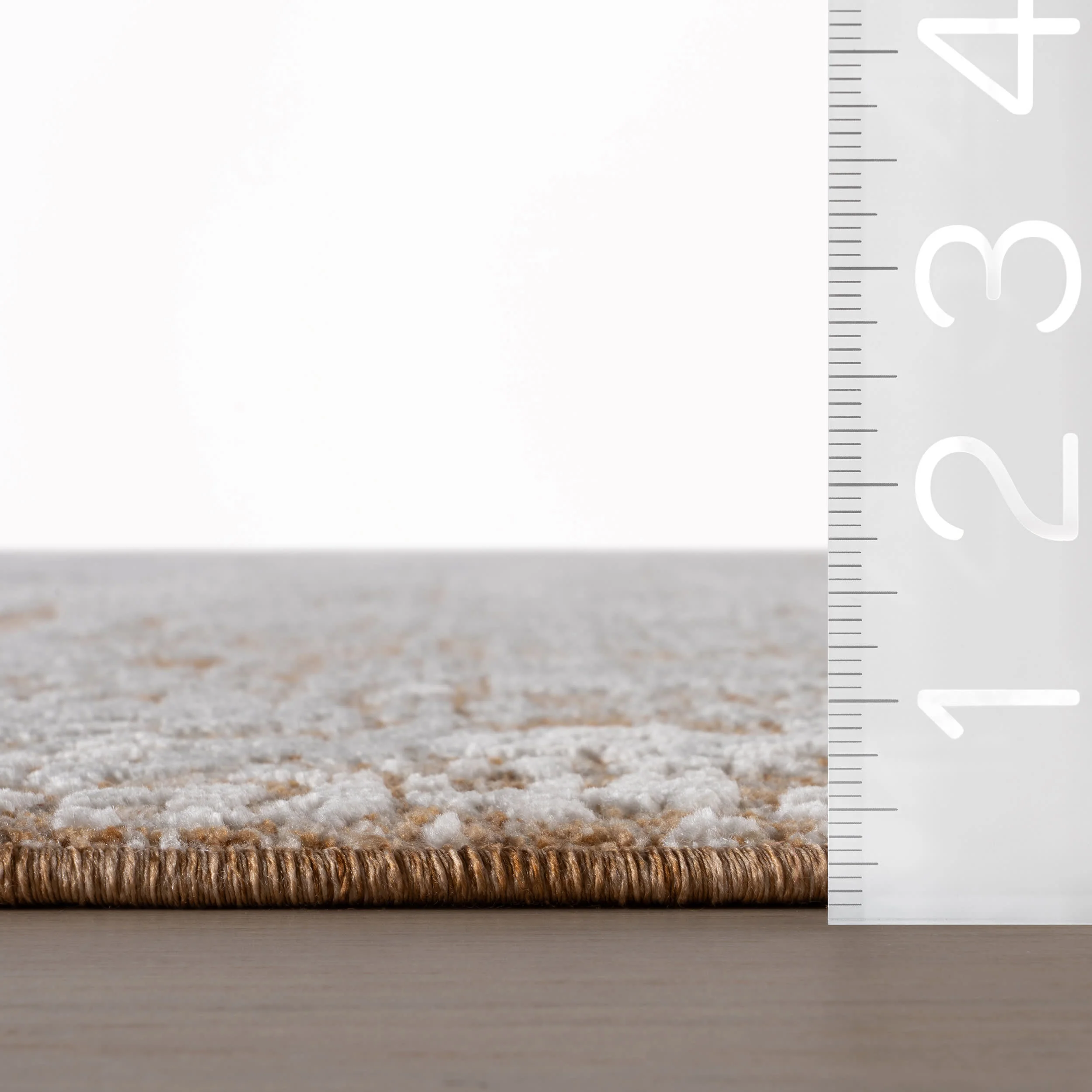 Aponi Modern Abstract Rug | Brown - Image 6