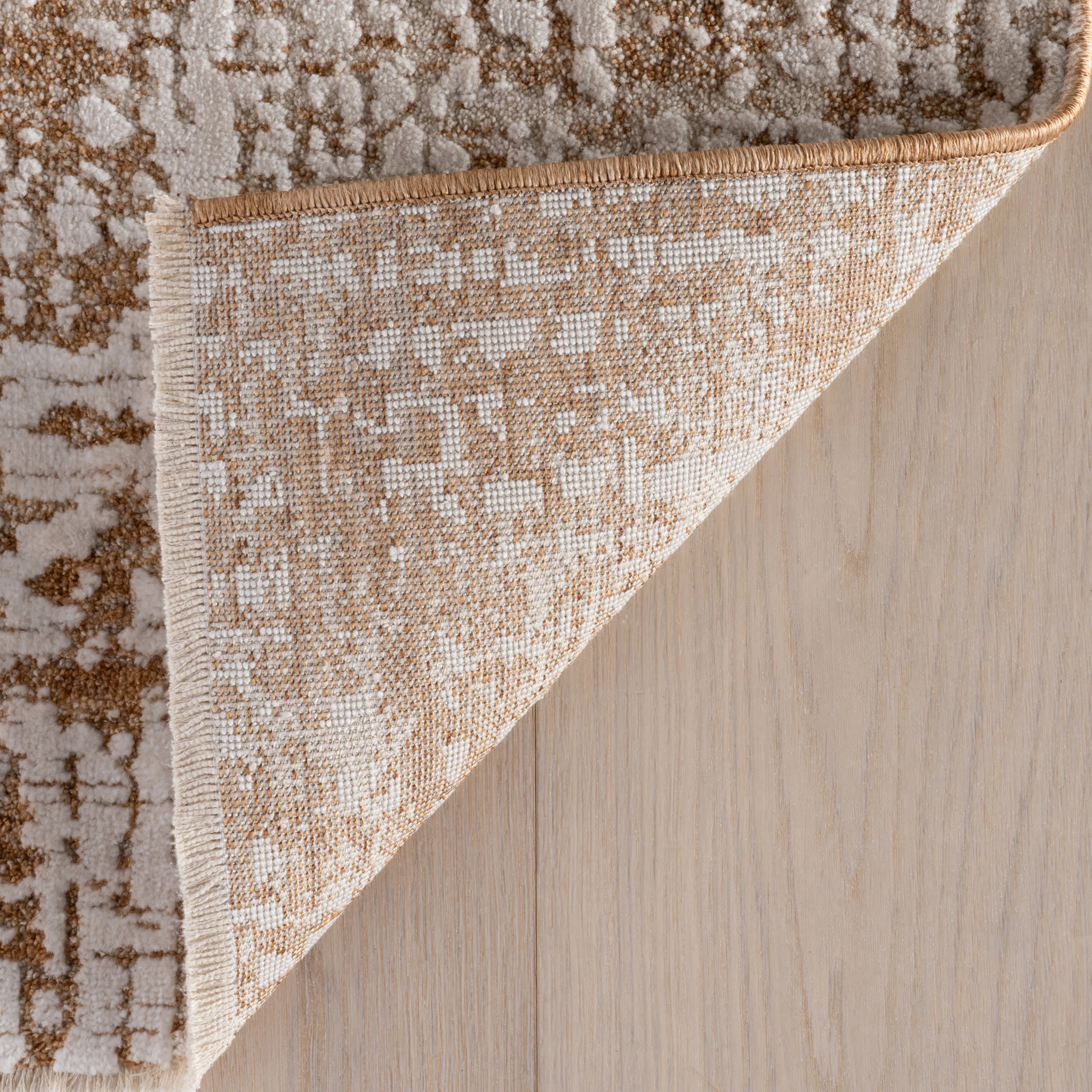 Aponi Modern Abstract Rug | Brown - Image 8
