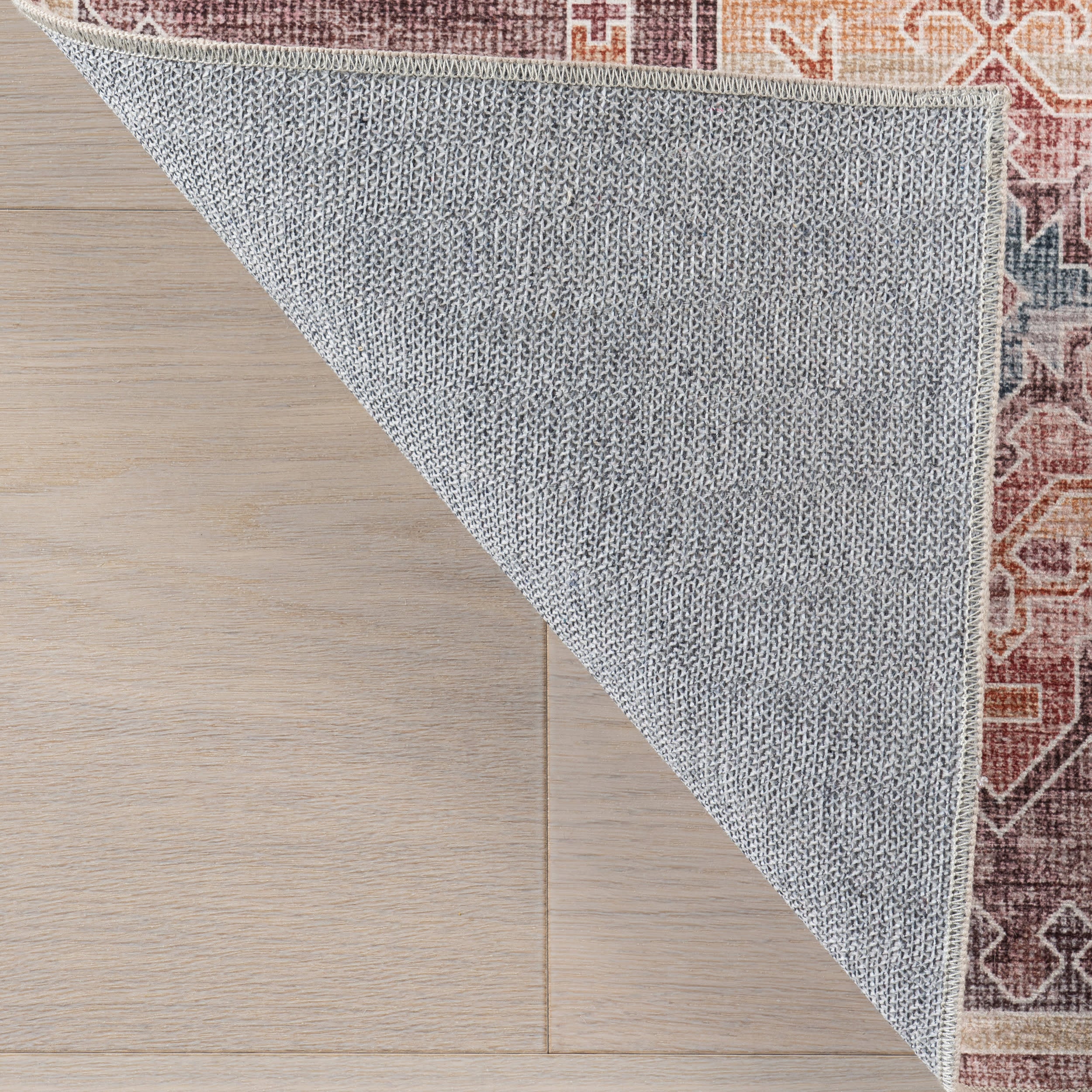 Araya Spill Proof Washable Rug | Brown - Image 7