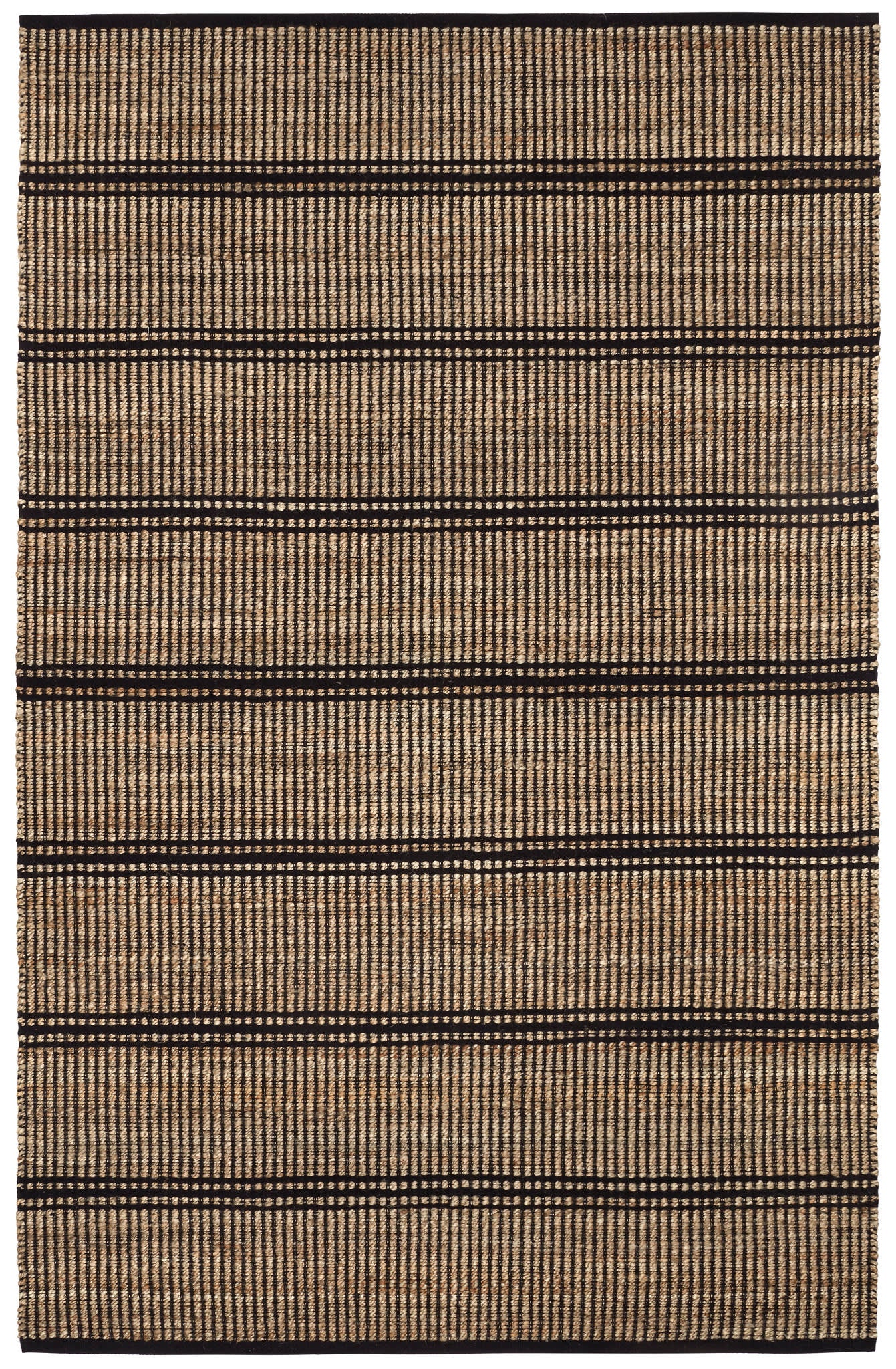 Arbor Handwoven Jute Rug | Black
