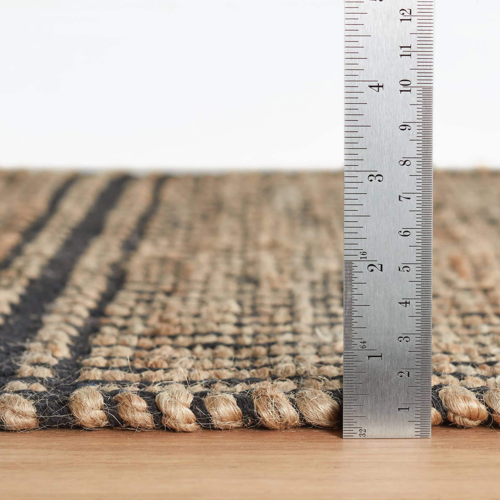 Arbor Handwoven Jute Rug | Black - Image 4