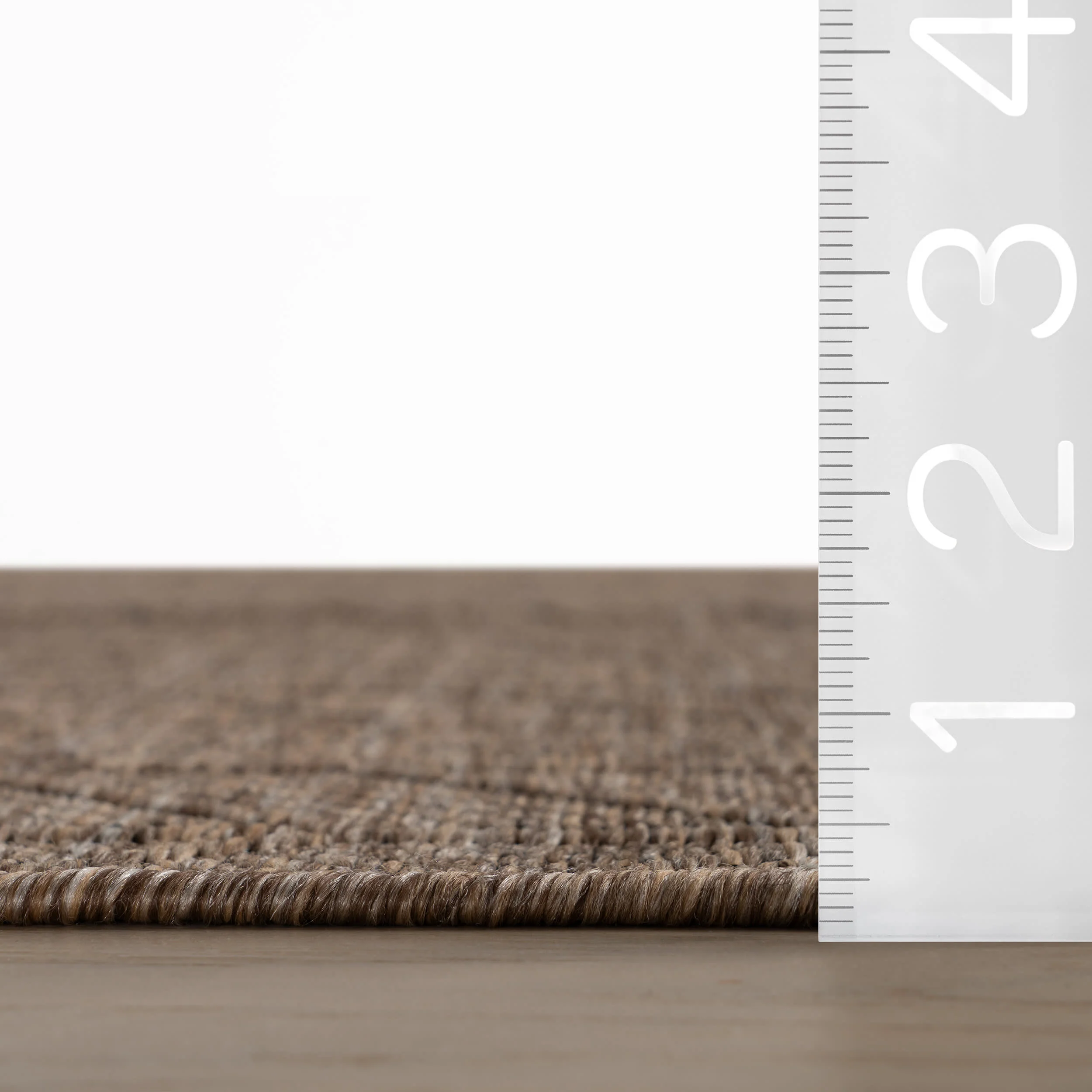 Ardena Modern Trellis Indoor/Outdoor Rug | Brown - Image 6