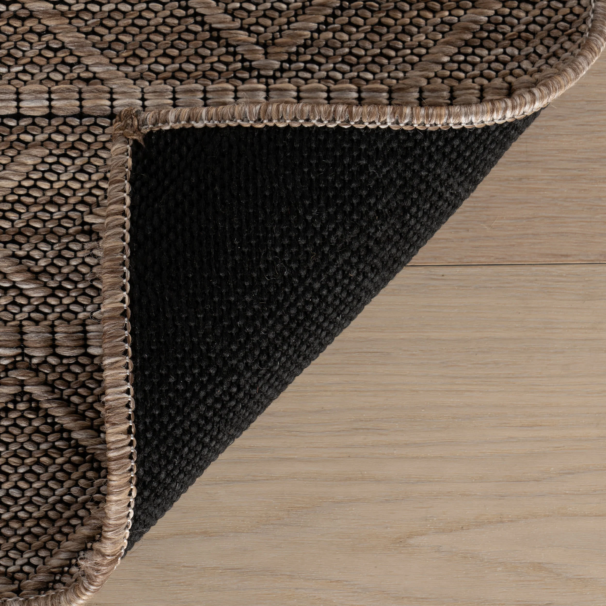 Ardena Modern Trellis Indoor/Outdoor Rug | Brown - Image 8
