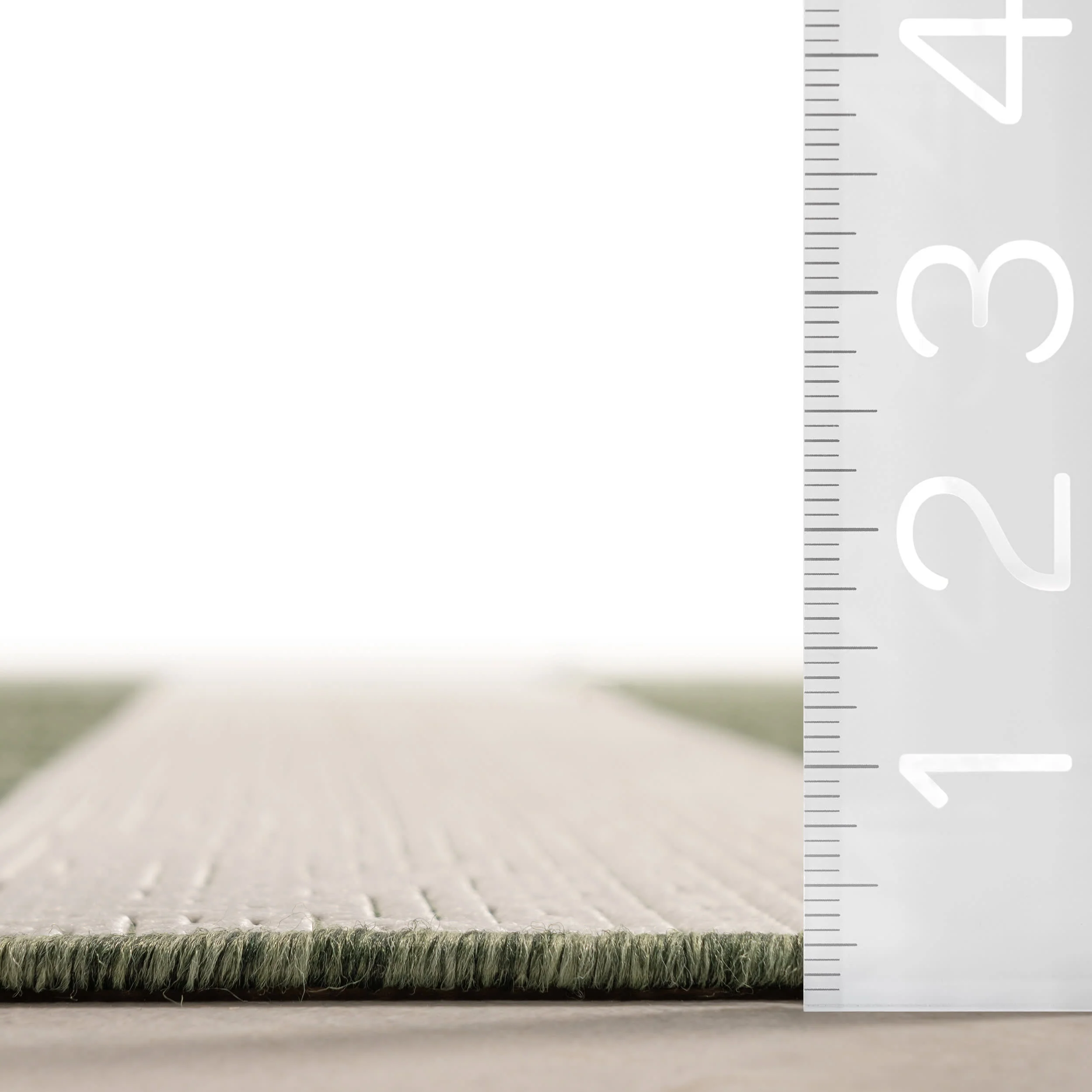 Ariah Wide Stripes Indoor/Outdoor Rug | Green - Image 6