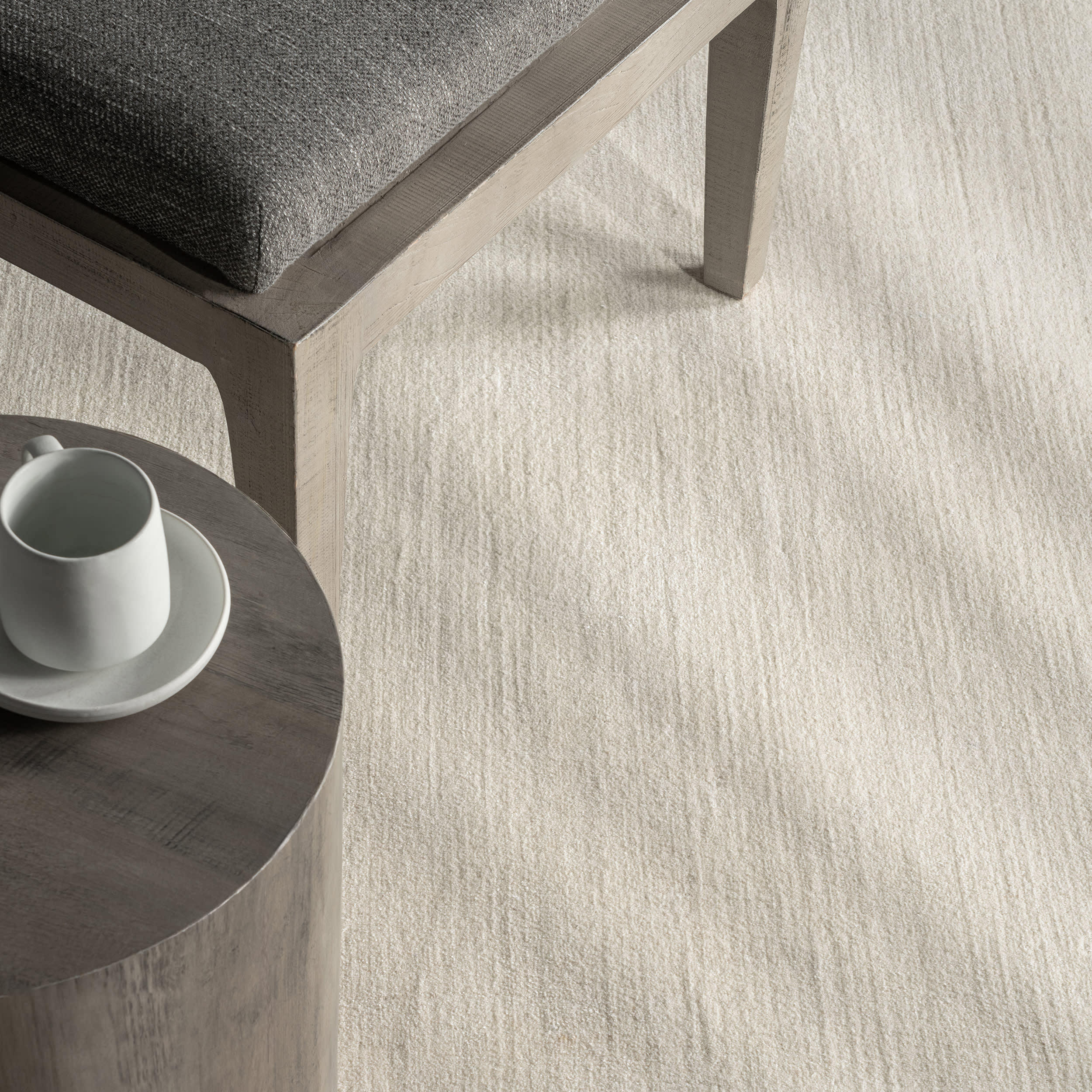 Speckled Wool-Blend Rug | Alabaster - Image 9