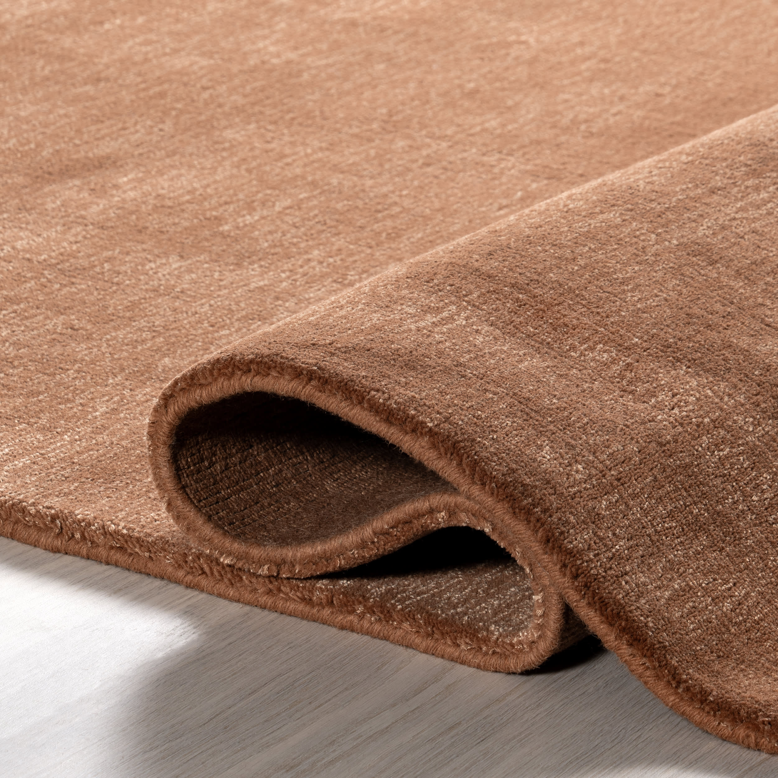 Speckled Wool-Blend Rug | Brick - Image 10