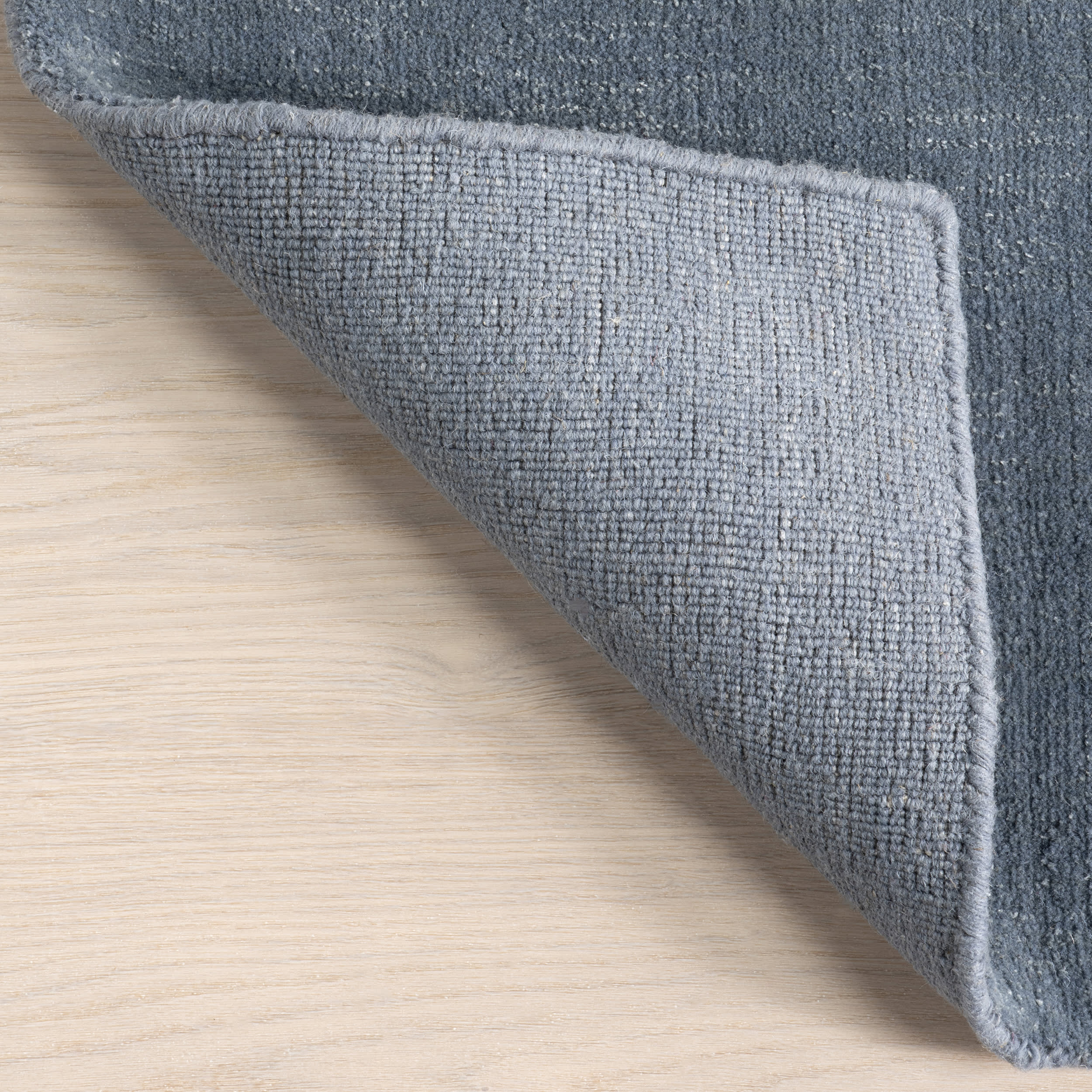 Speckled Wool-Blend Rug | Denim - Image 8