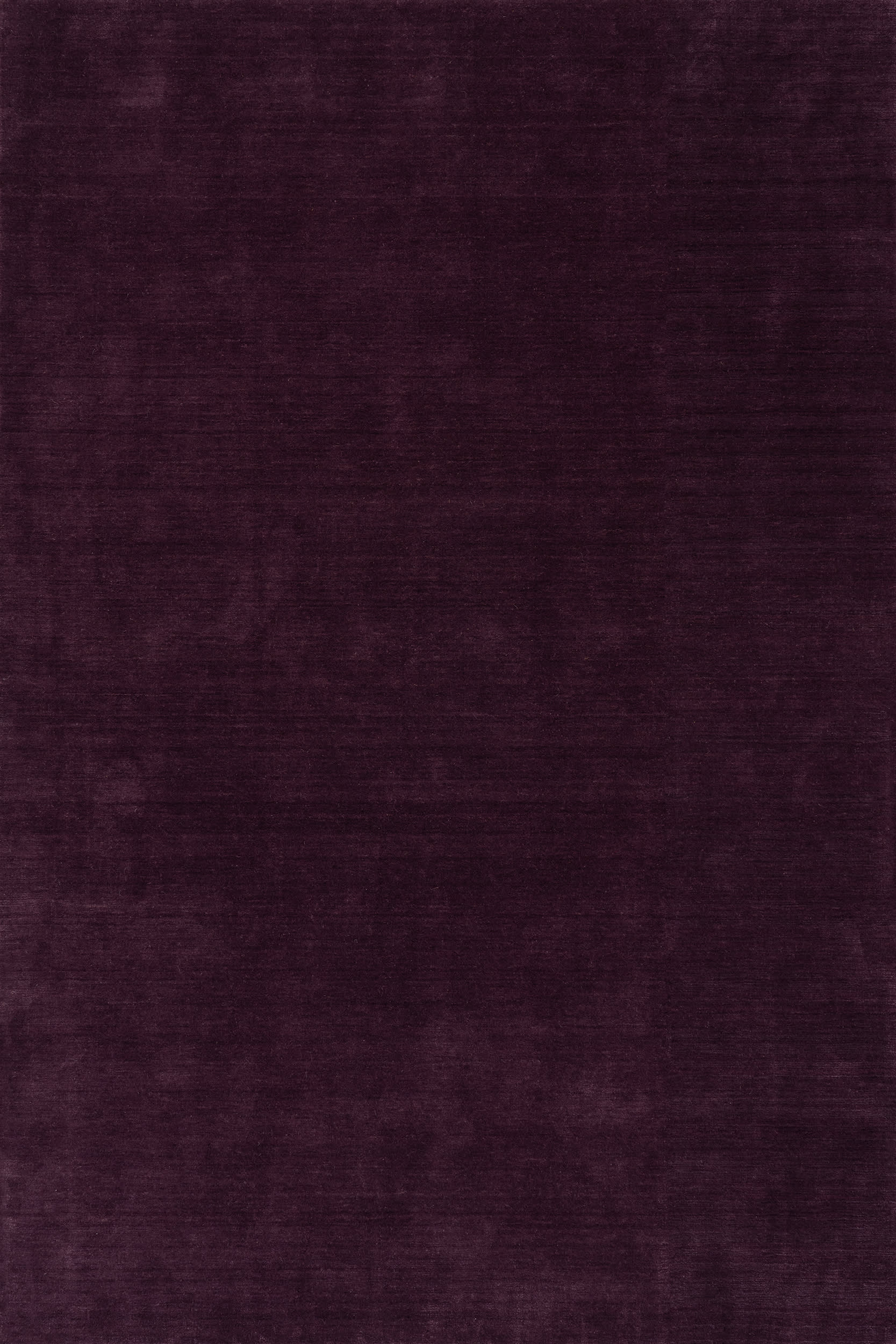Speckled Wool-Blend Rug | Eggplant