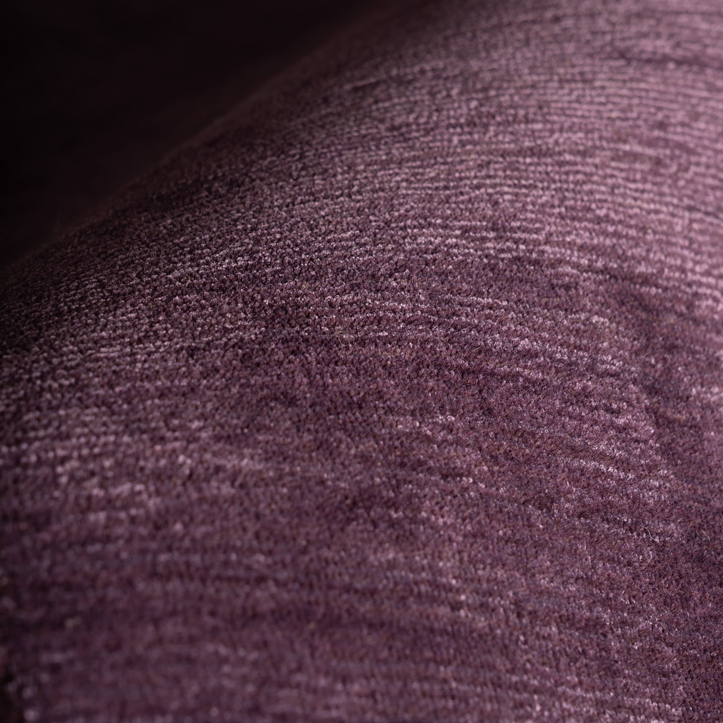 Speckled Wool-Blend Rug | Eggplant - Image 3