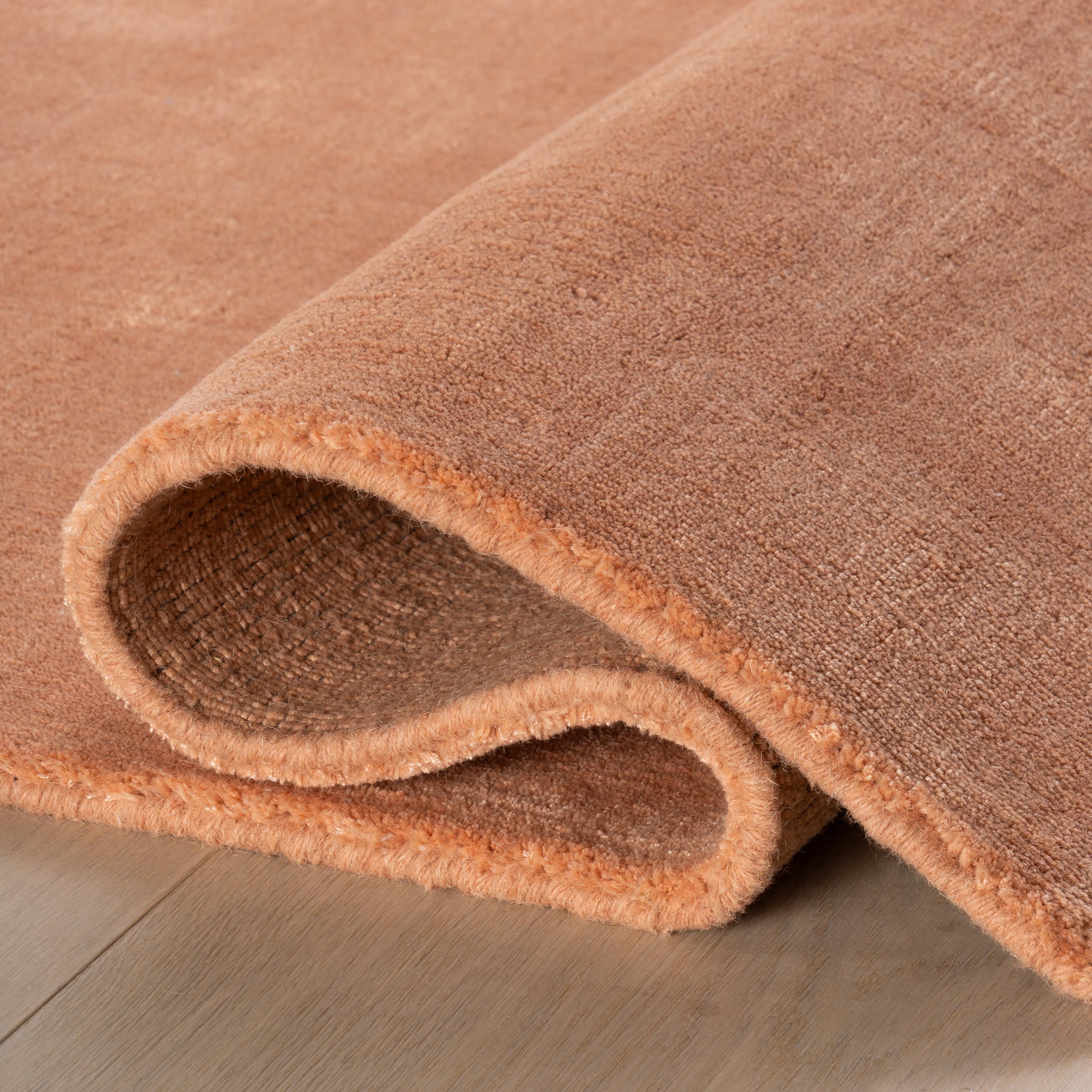 Speckled Wool-Blend Rug | Orange - Image 10