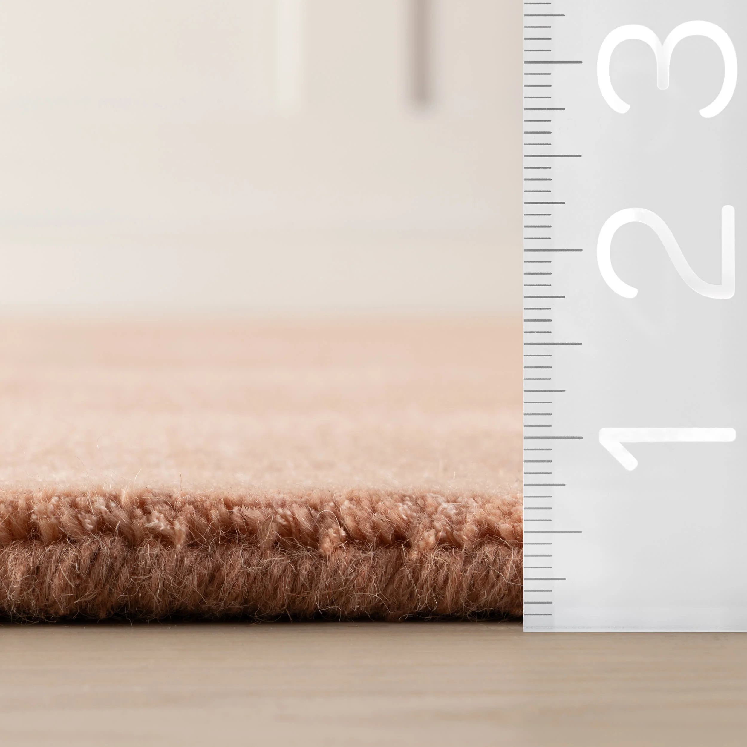 Speckled Wool-Blend Rug | Orange - Image 6